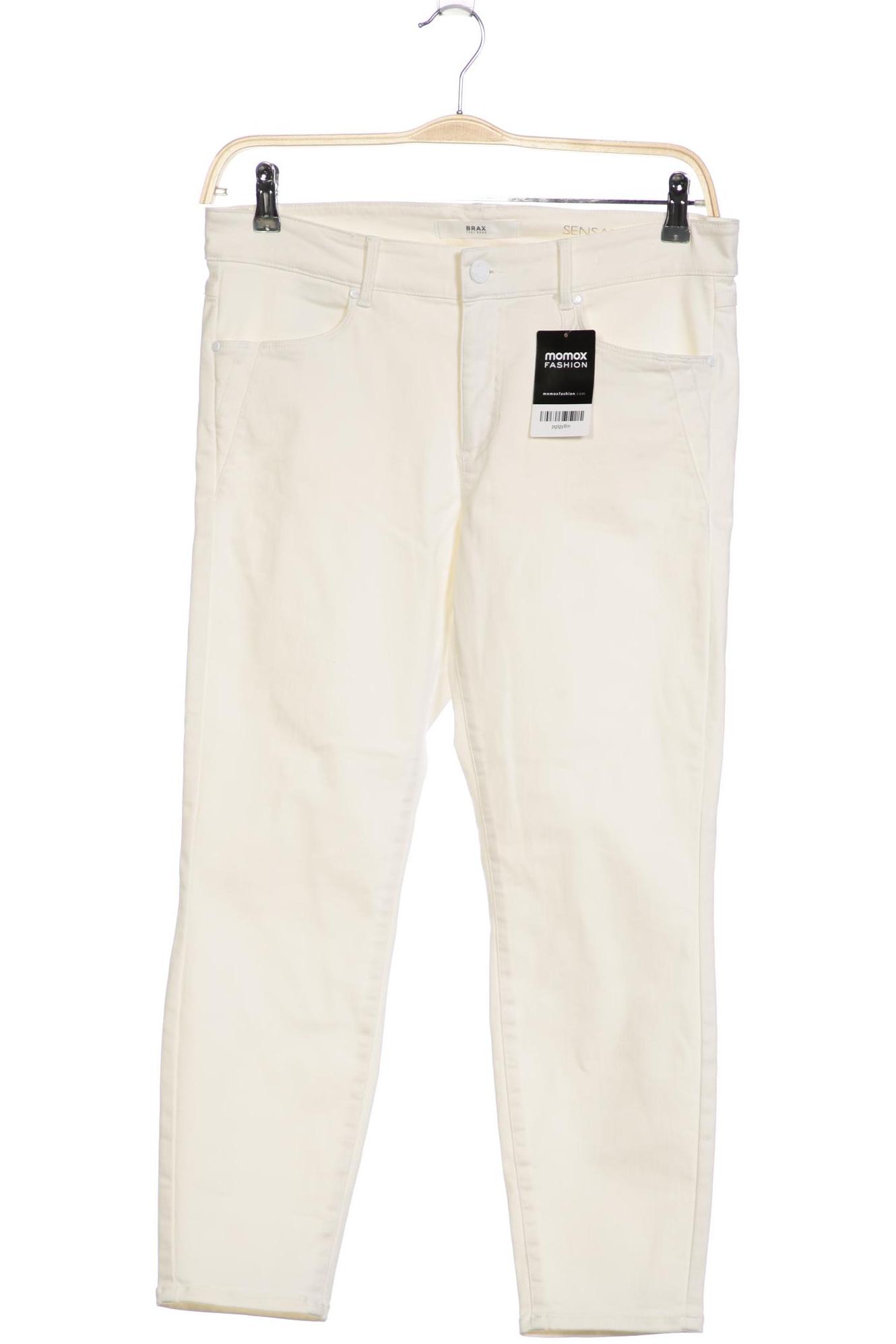 

Brax Damen Jeans, cremeweiß, Gr. 32
