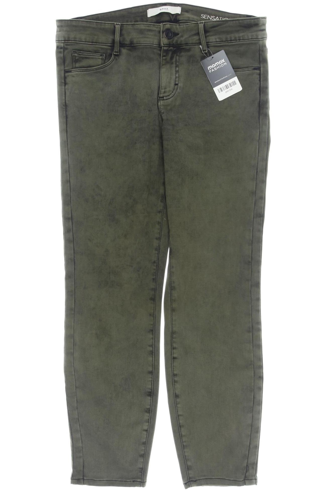 

Brax Damen Jeans, grün, Gr. 31