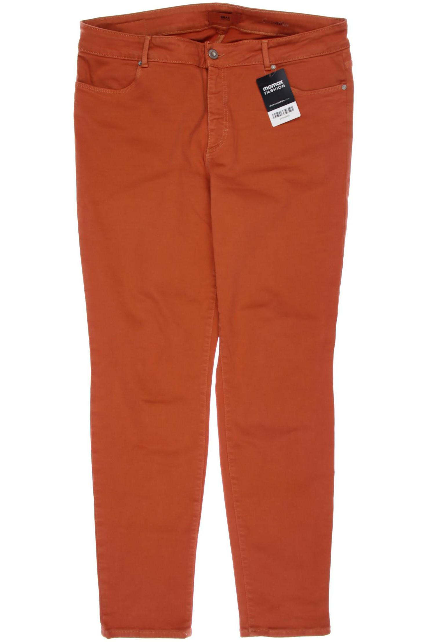 

Brax Damen Jeans, orange, Gr. 46