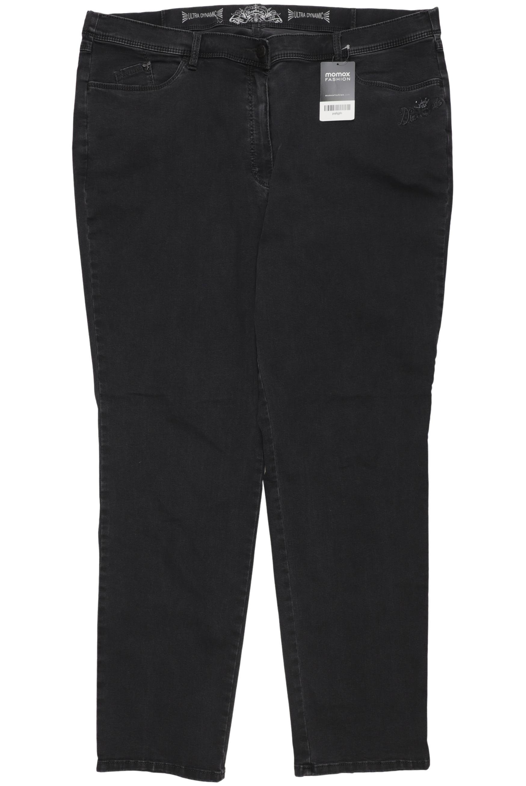 

Brax Damen Jeans, schwarz, Gr. 50