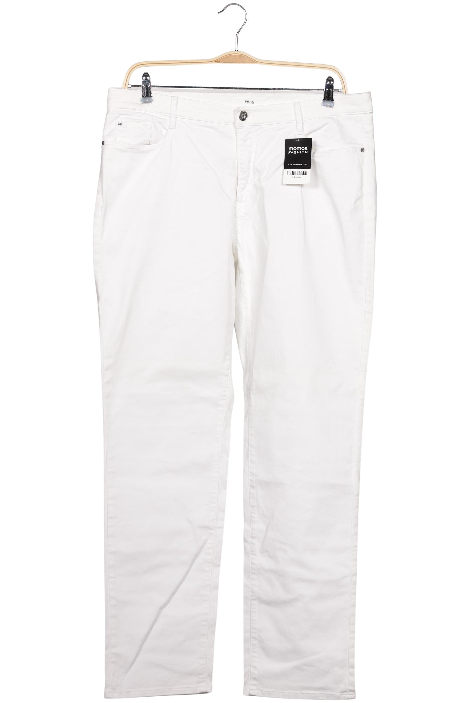

Brax Damen Jeans, weiß, Gr. 46