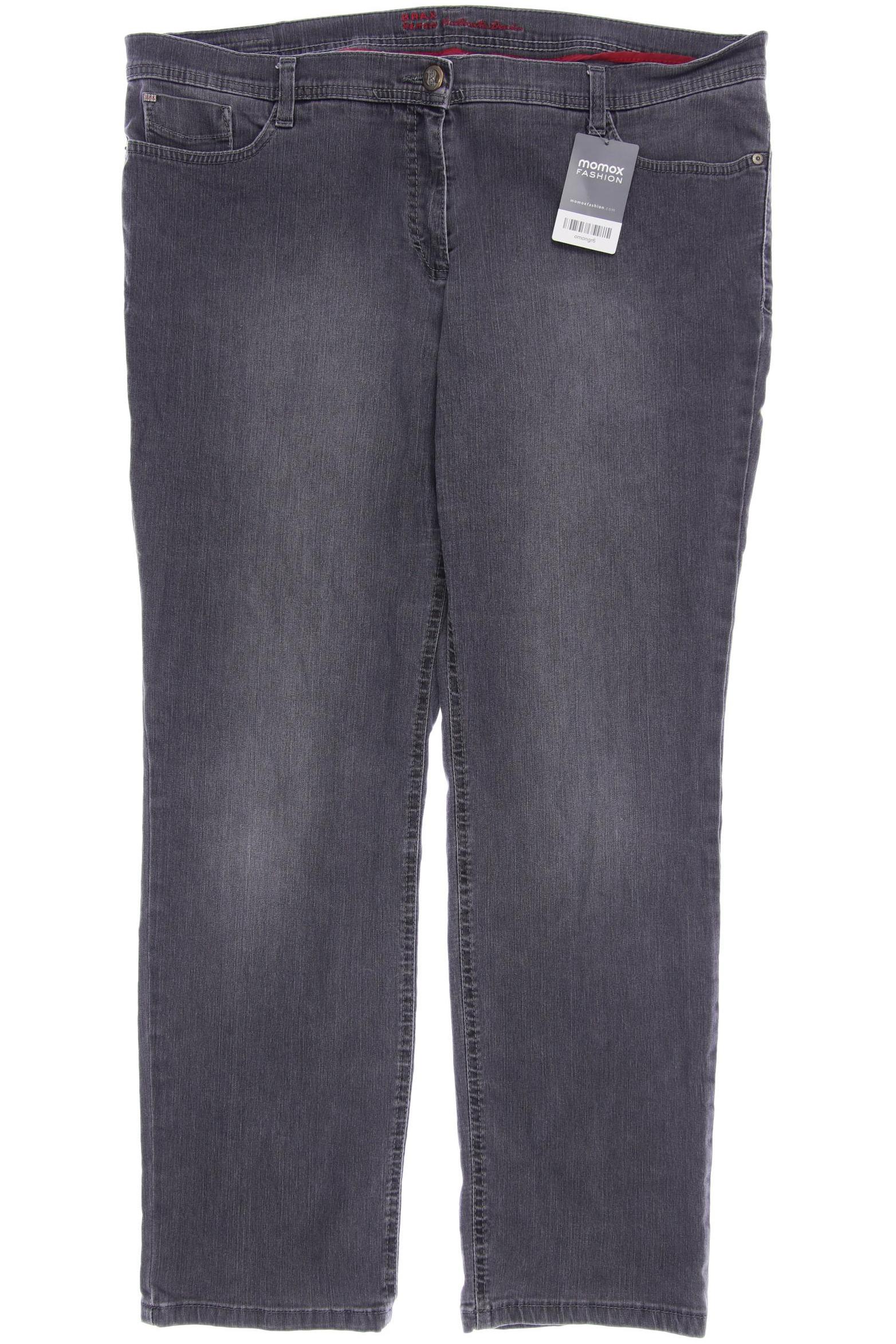 

Brax Damen Jeans, grau, Gr. 56