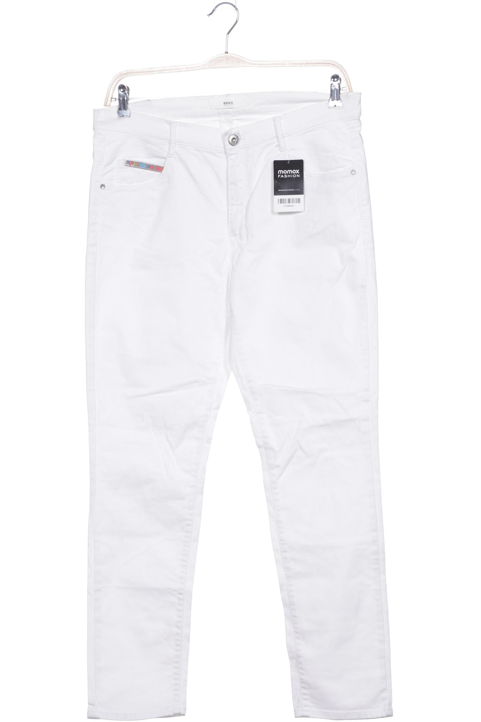 

Brax Damen Jeans, weiß, Gr. 42