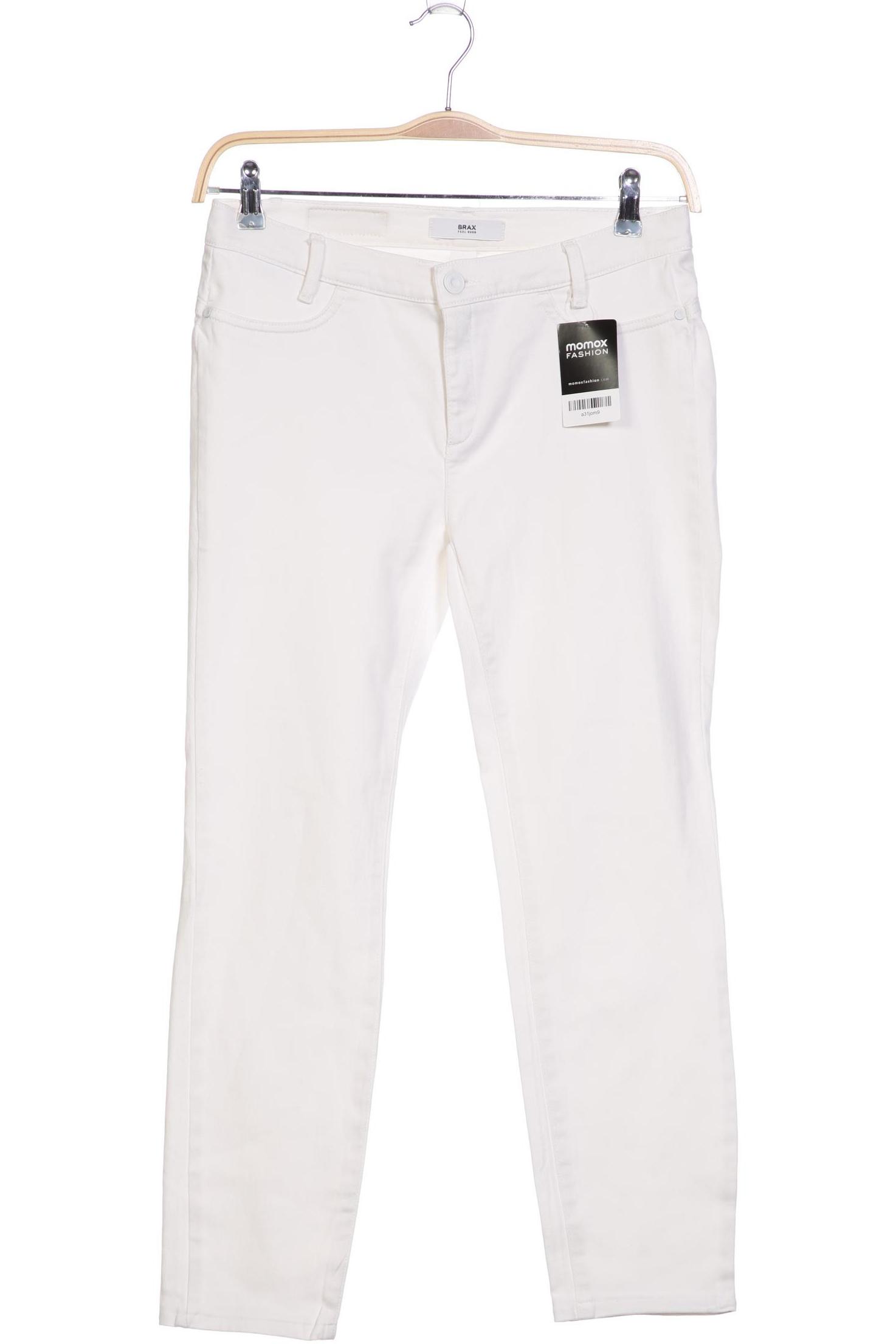

Brax Damen Jeans, weiß, Gr. 38