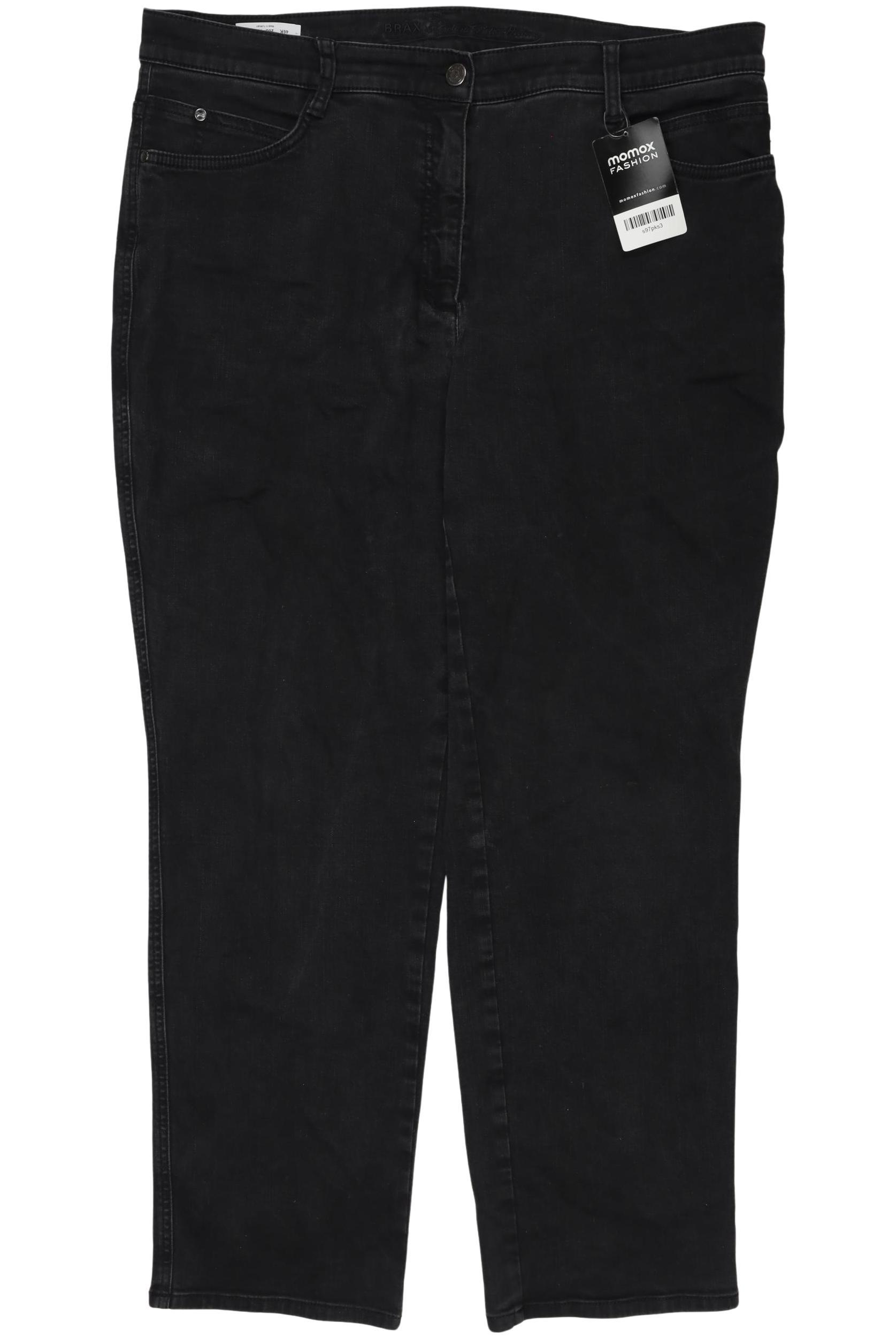 

Brax Damen Jeans, schwarz, Gr. 46