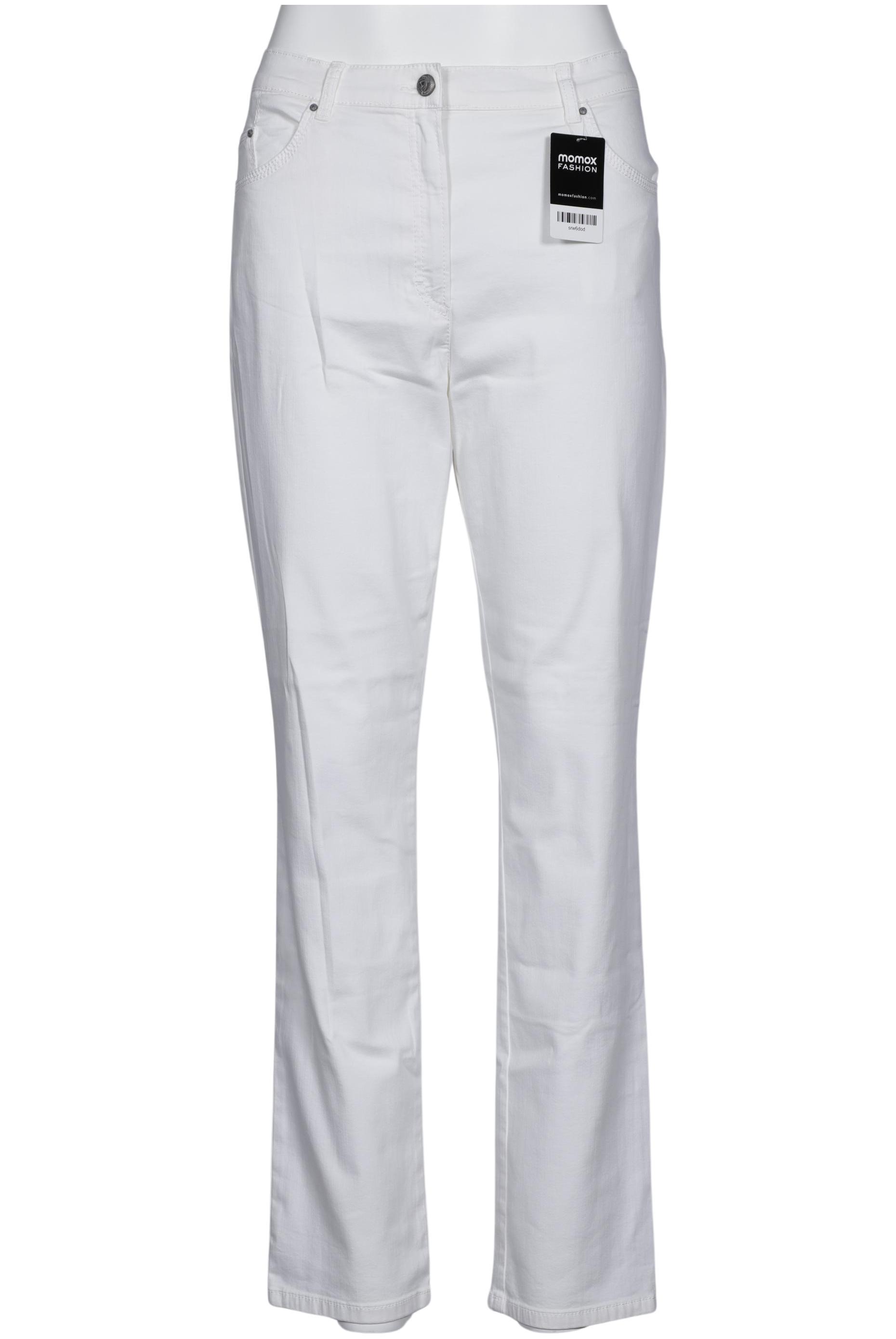 

Brax Damen Jeans, weiß, Gr. 48