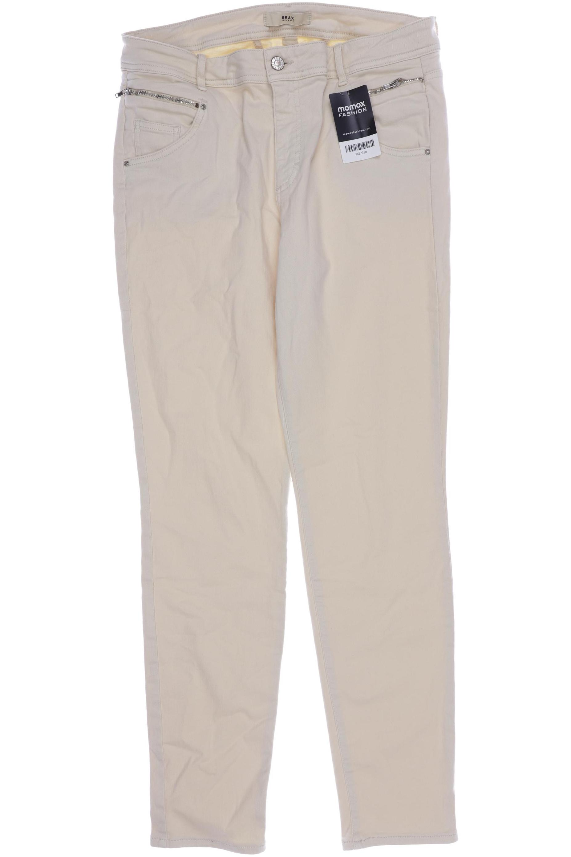 

Brax Damen Jeans, cremeweiß, Gr. 42
