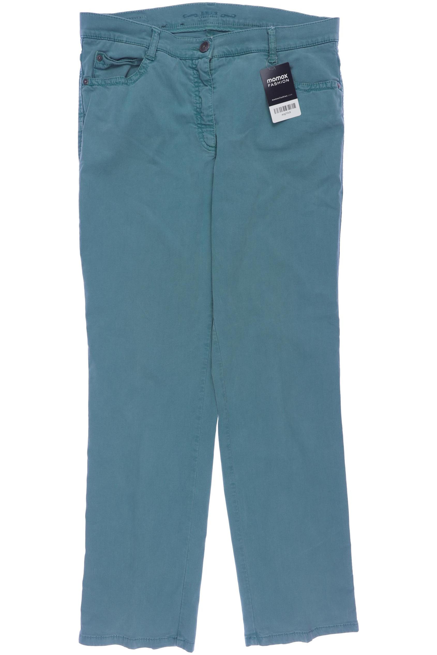 

Brax Damen Jeans, grün, Gr. 34