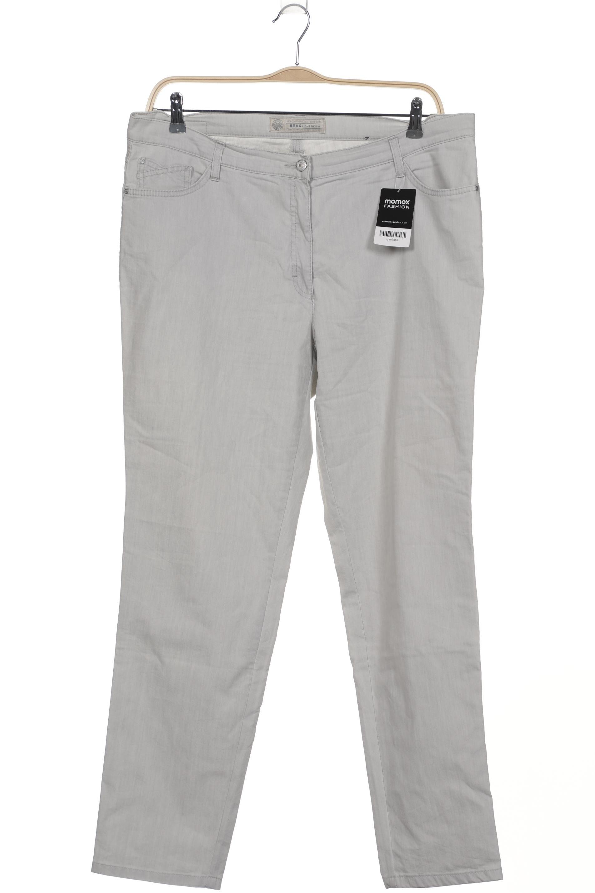 

Brax Damen Jeans, weiß, Gr. 48