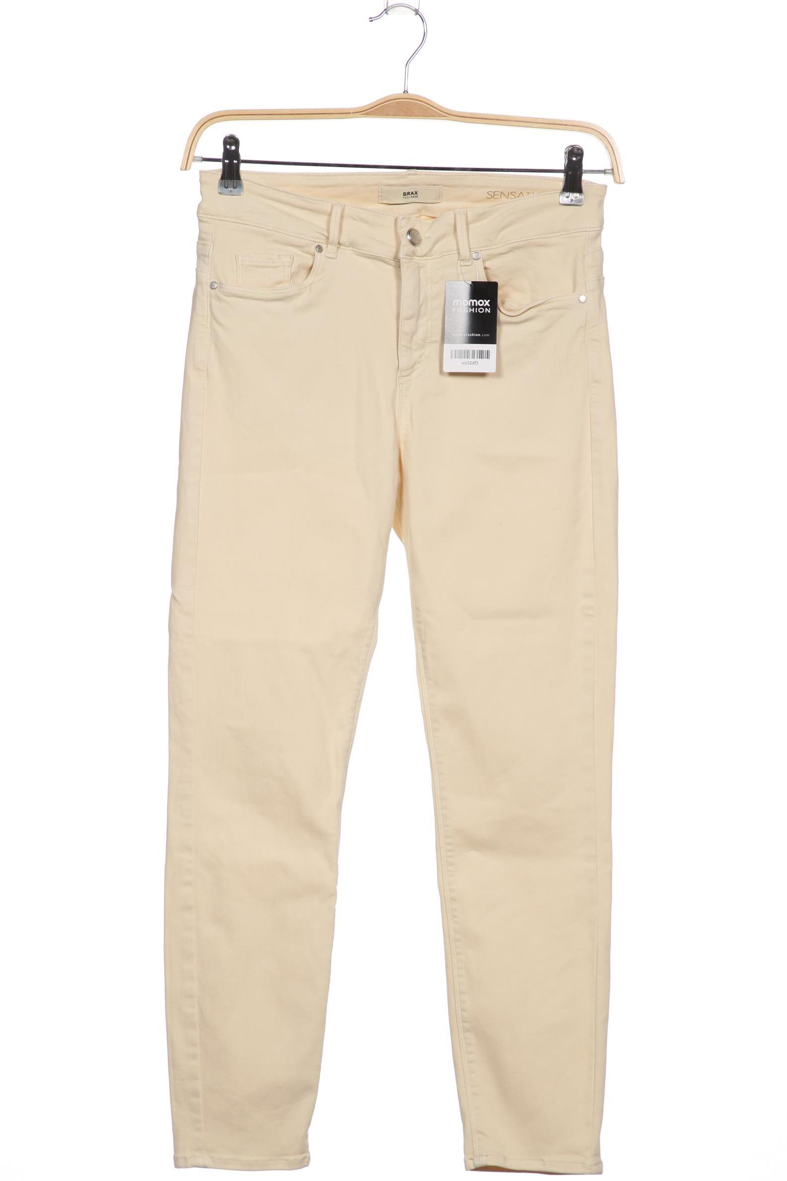 

Brax Damen Jeans, cremeweiß, Gr. 28