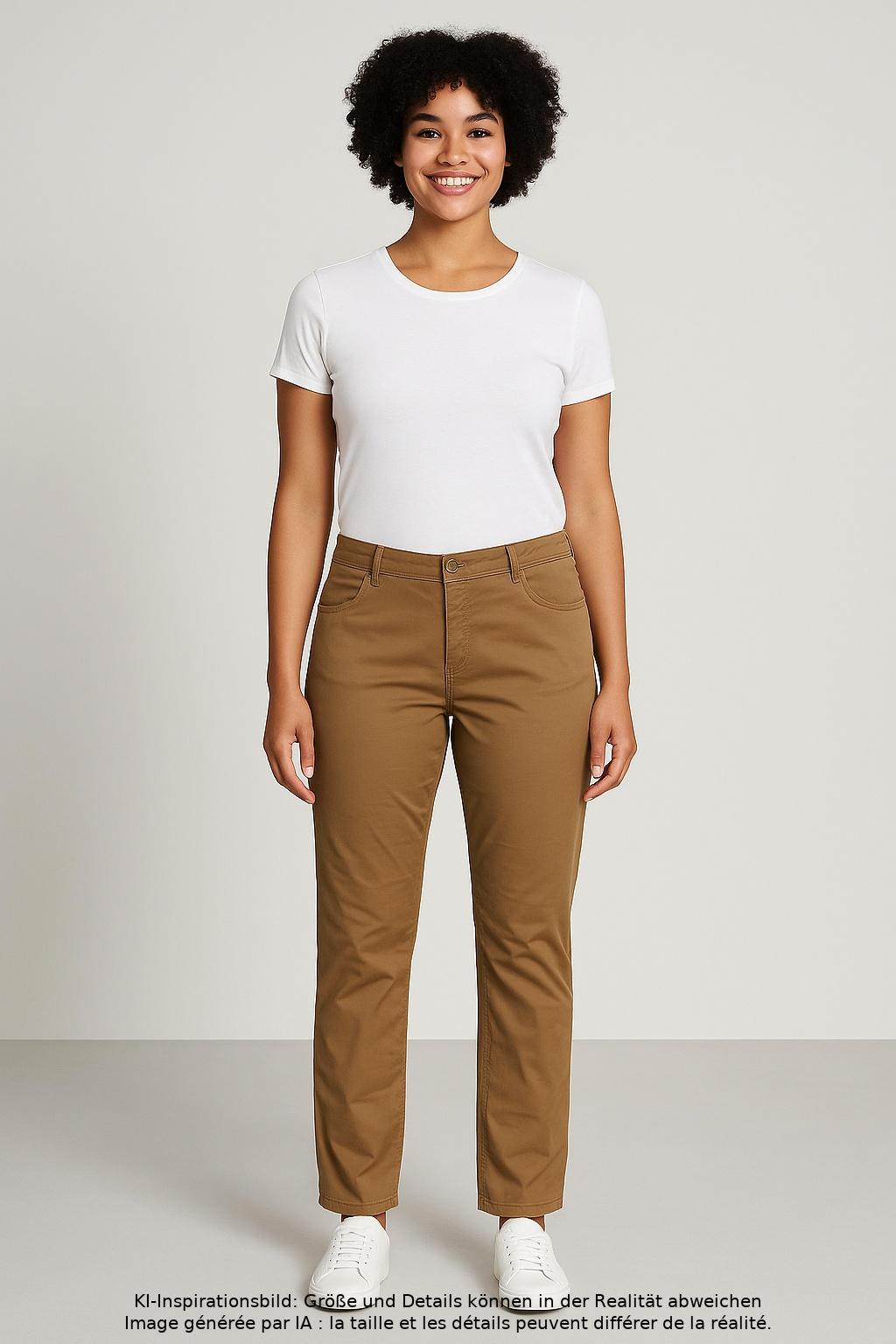 

Brax Damen Jeans, braun, Gr. 44