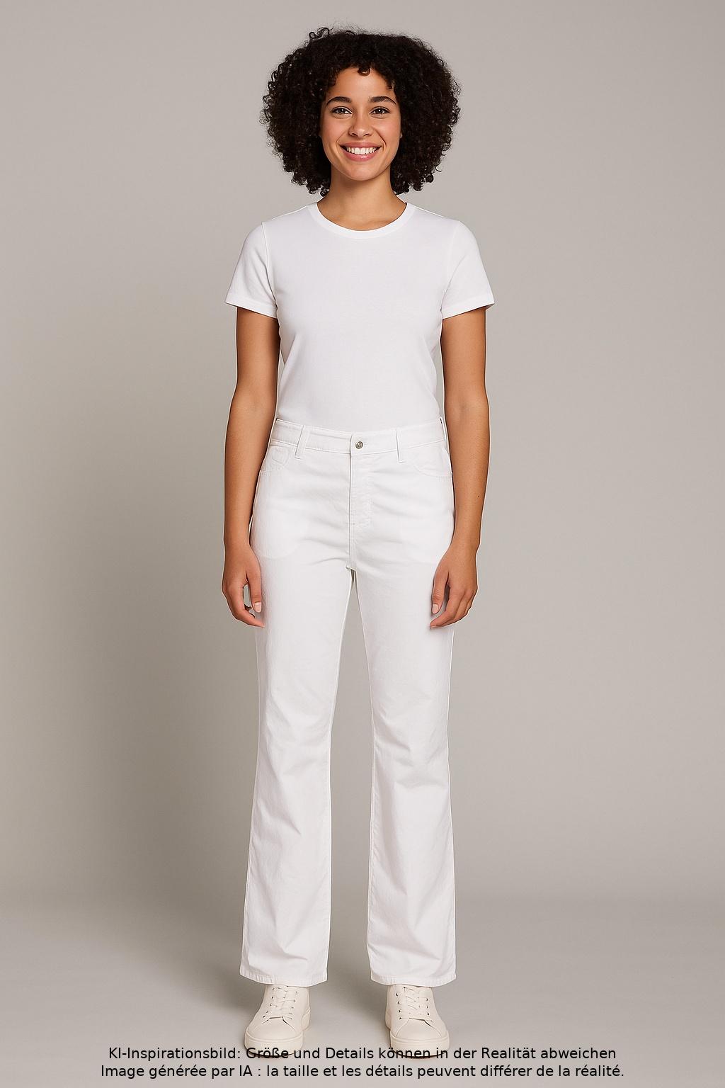 

Brax Damen Jeans, weiß, Gr. 32