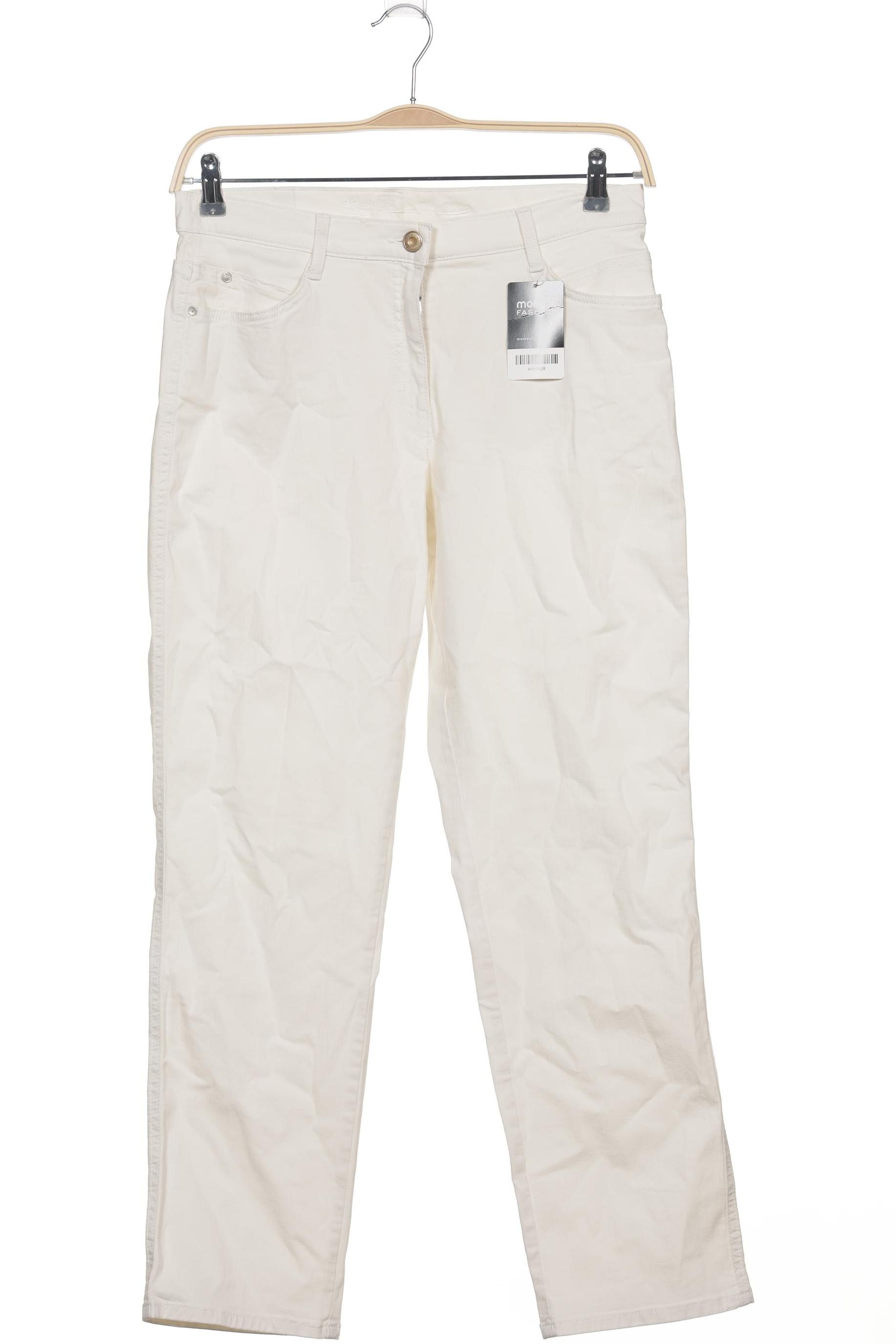 

Brax Damen Jeans, cremeweiß, Gr. 40