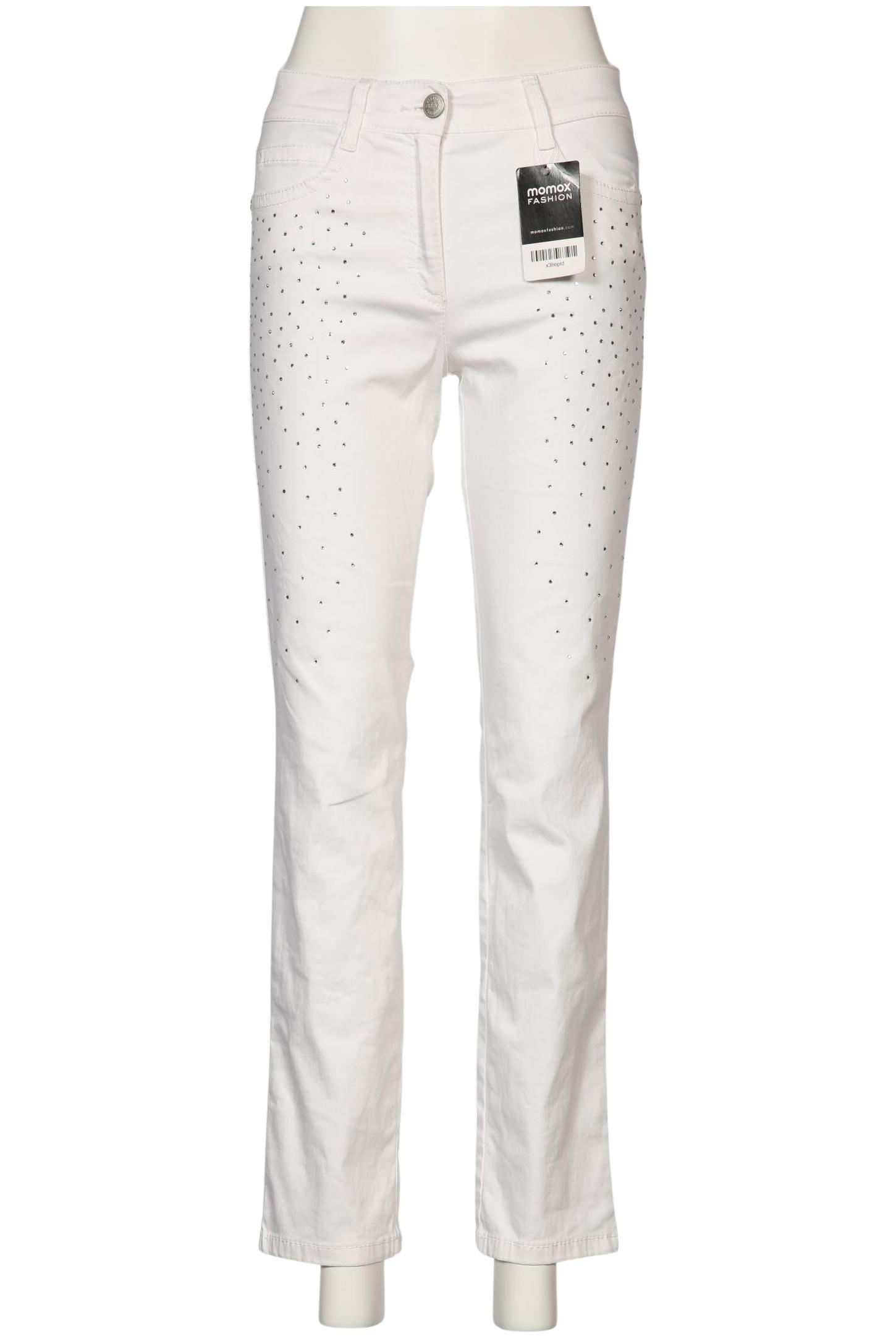 

Brax Damen Jeans, weiß, Gr. 38