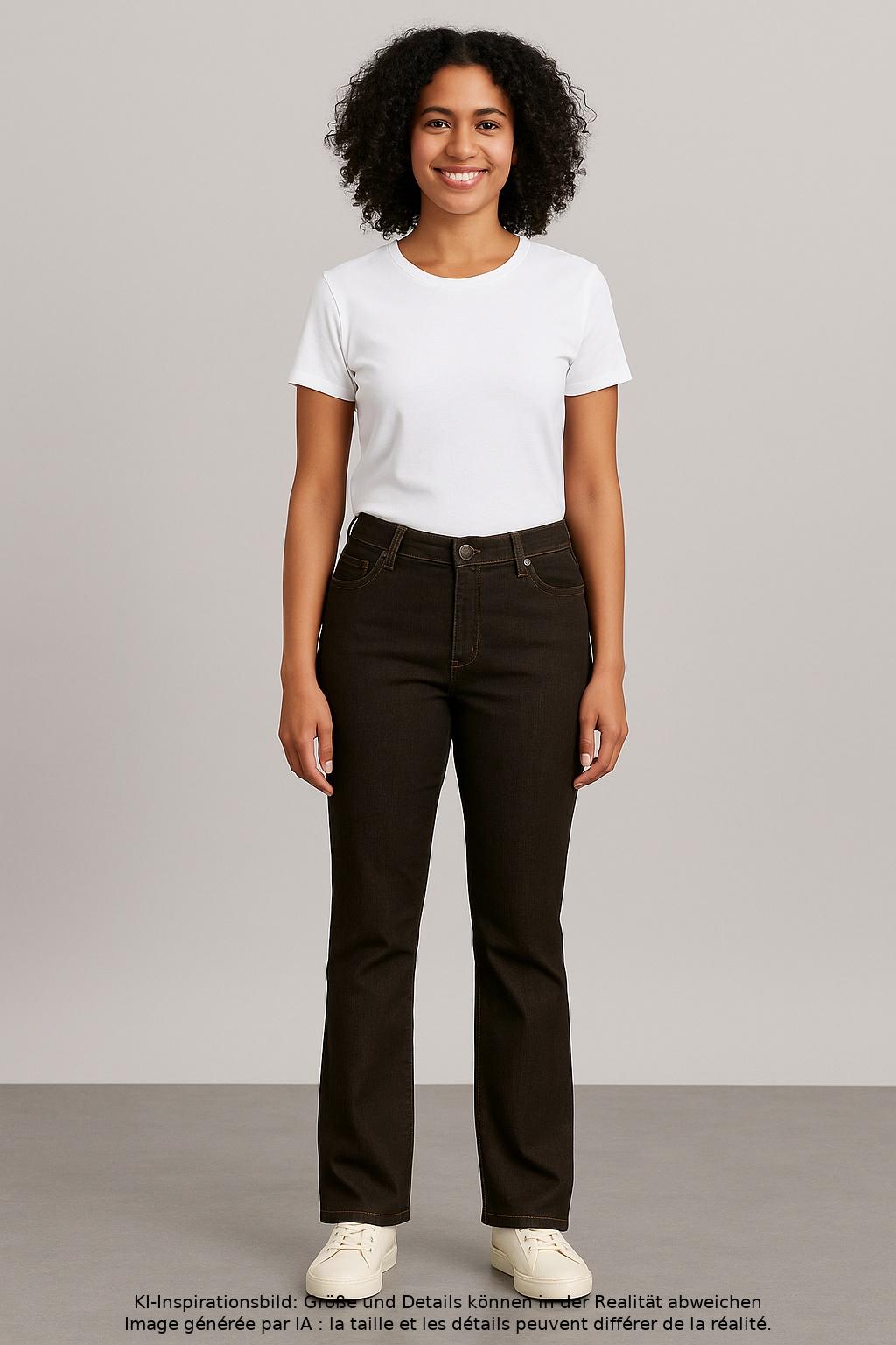 

Brax Damen Jeans, braun, Gr. 42