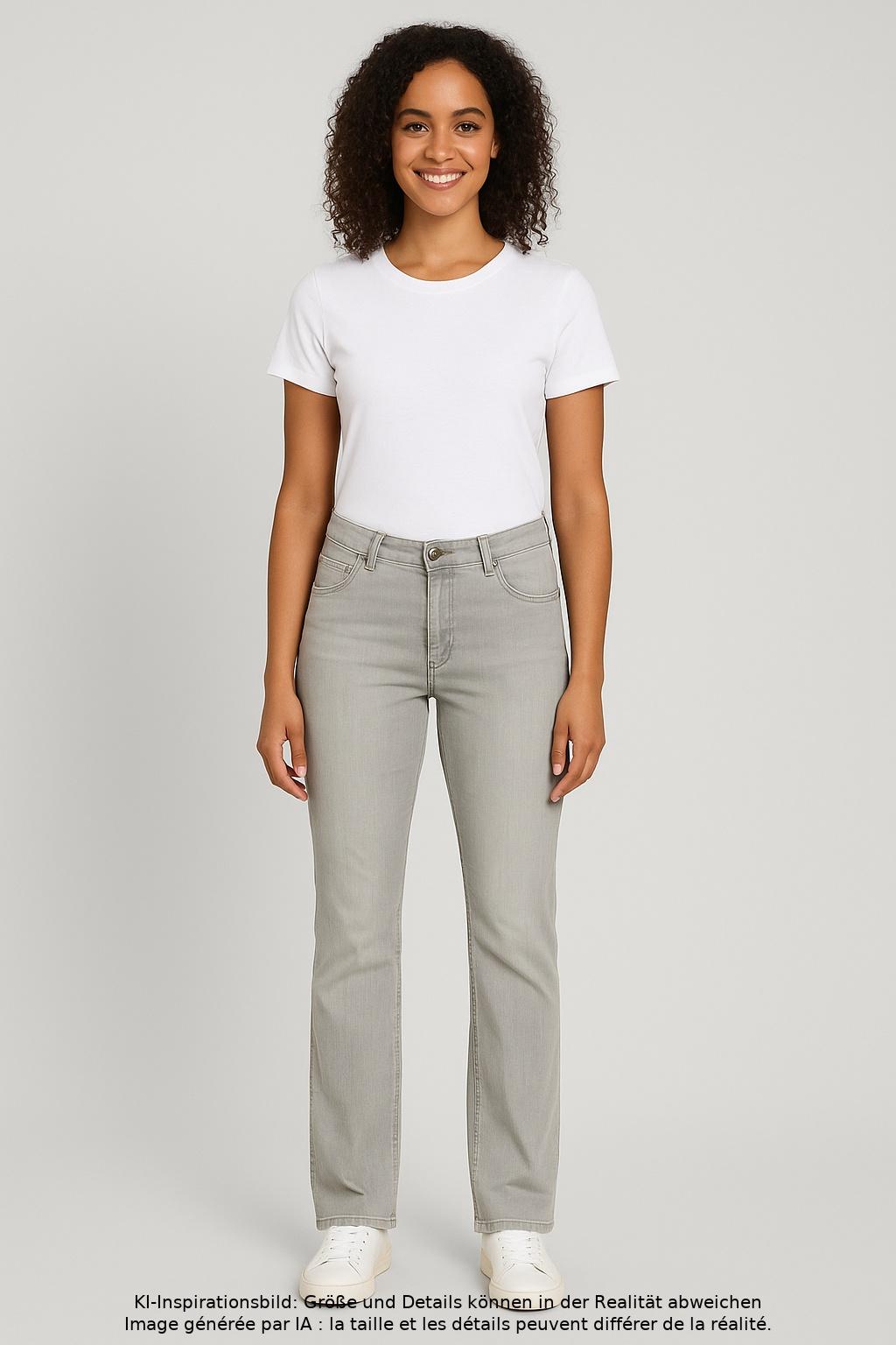 

Brax Damen Jeans, grau, Gr. 27