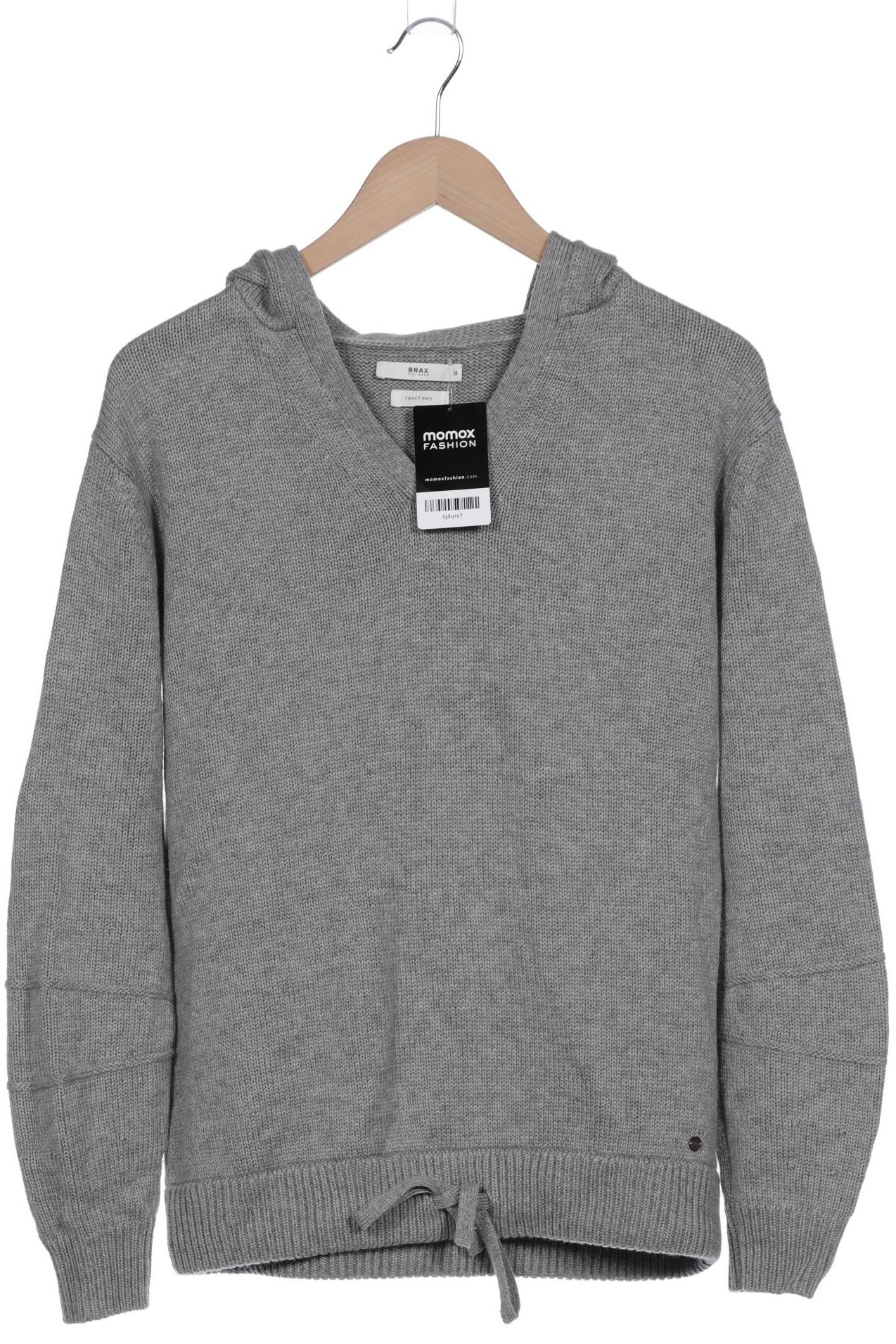 

Brax Damen Kapuzenpullover, grau, Gr. 38