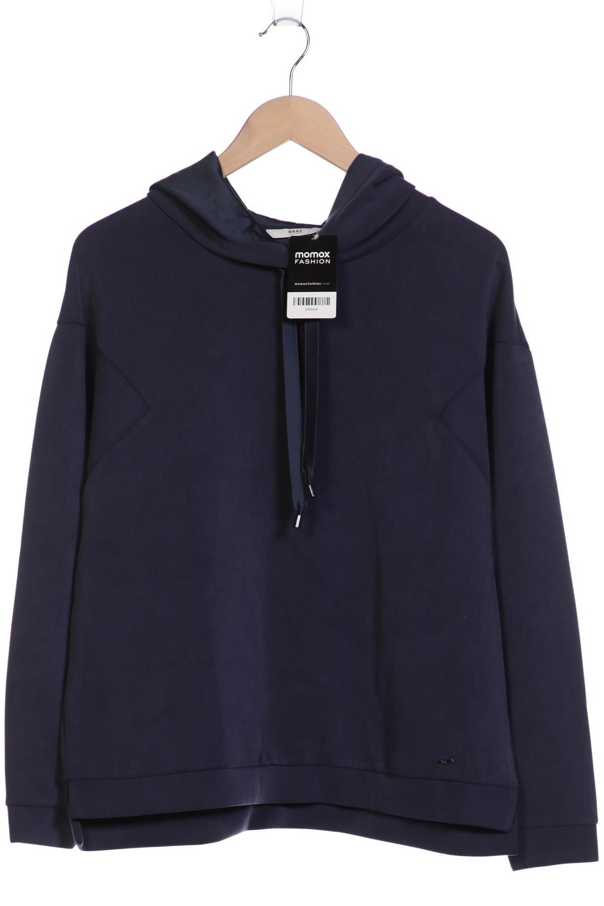 

Brax Damen Kapuzenpullover, blau, Gr. 40