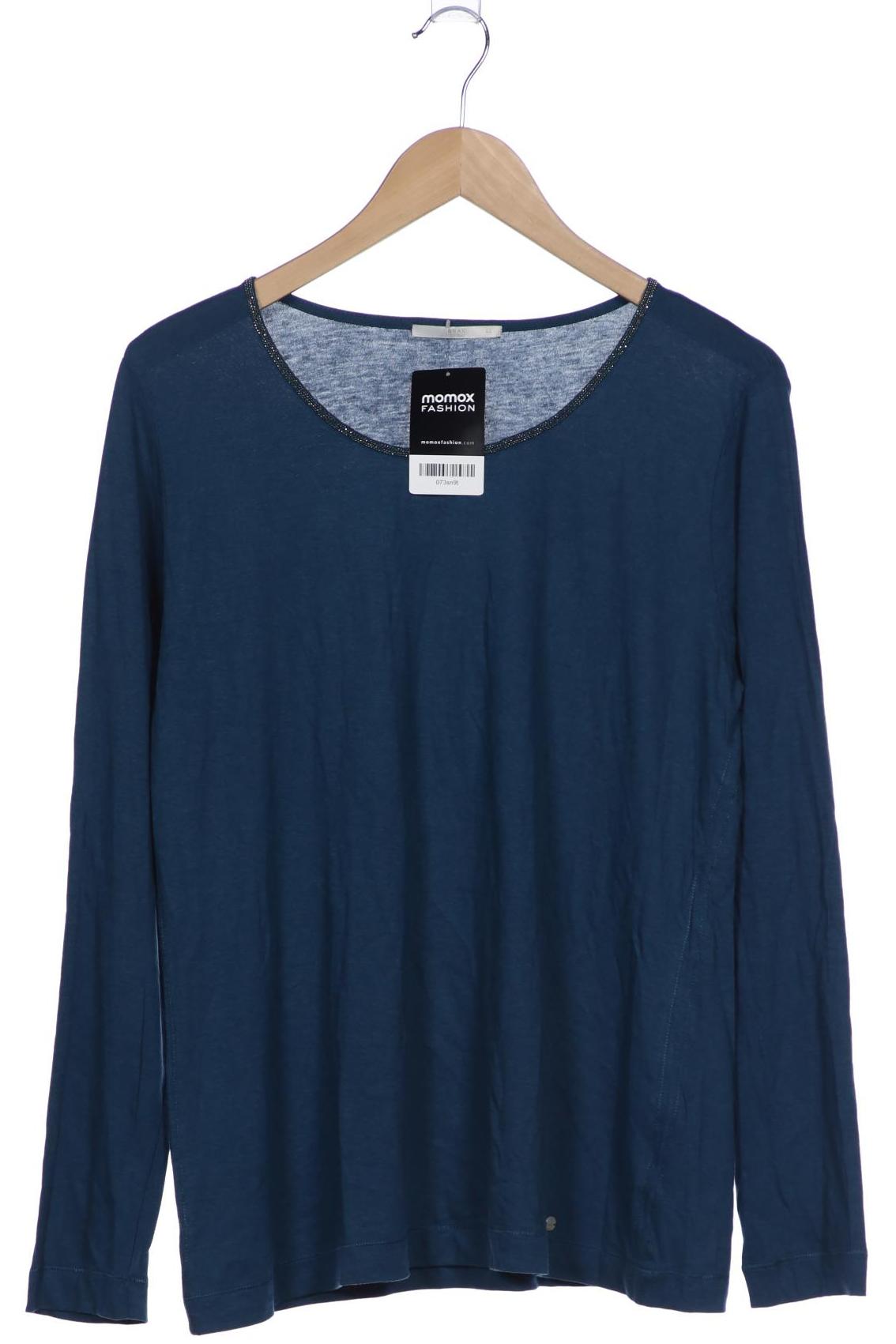 

Brax Damen Langarmshirt, türkis, Gr. 44