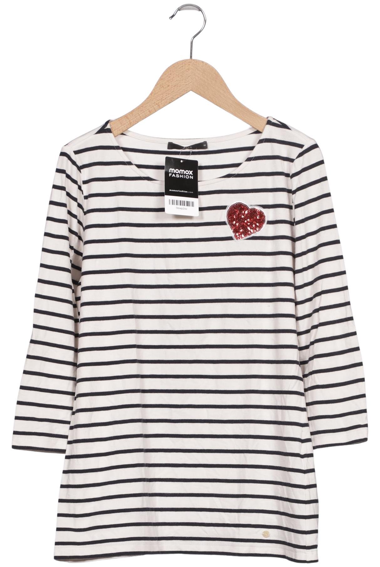 

Brax Damen Langarmshirt, weiß, Gr. 38