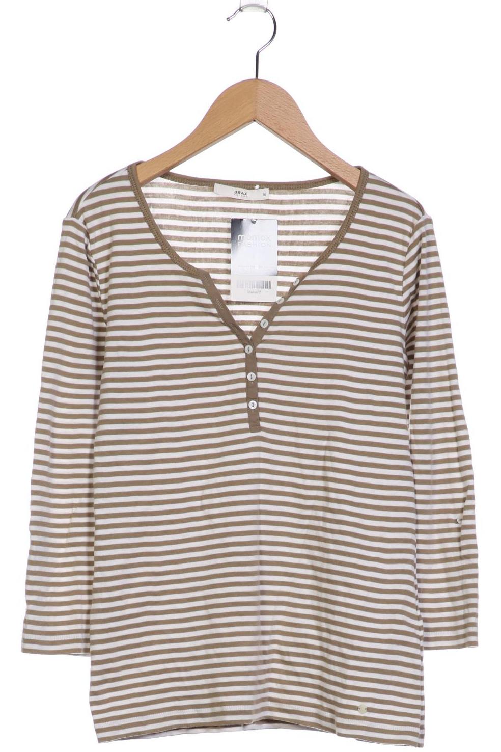 

Brax Damen Langarmshirt, beige, Gr. 36