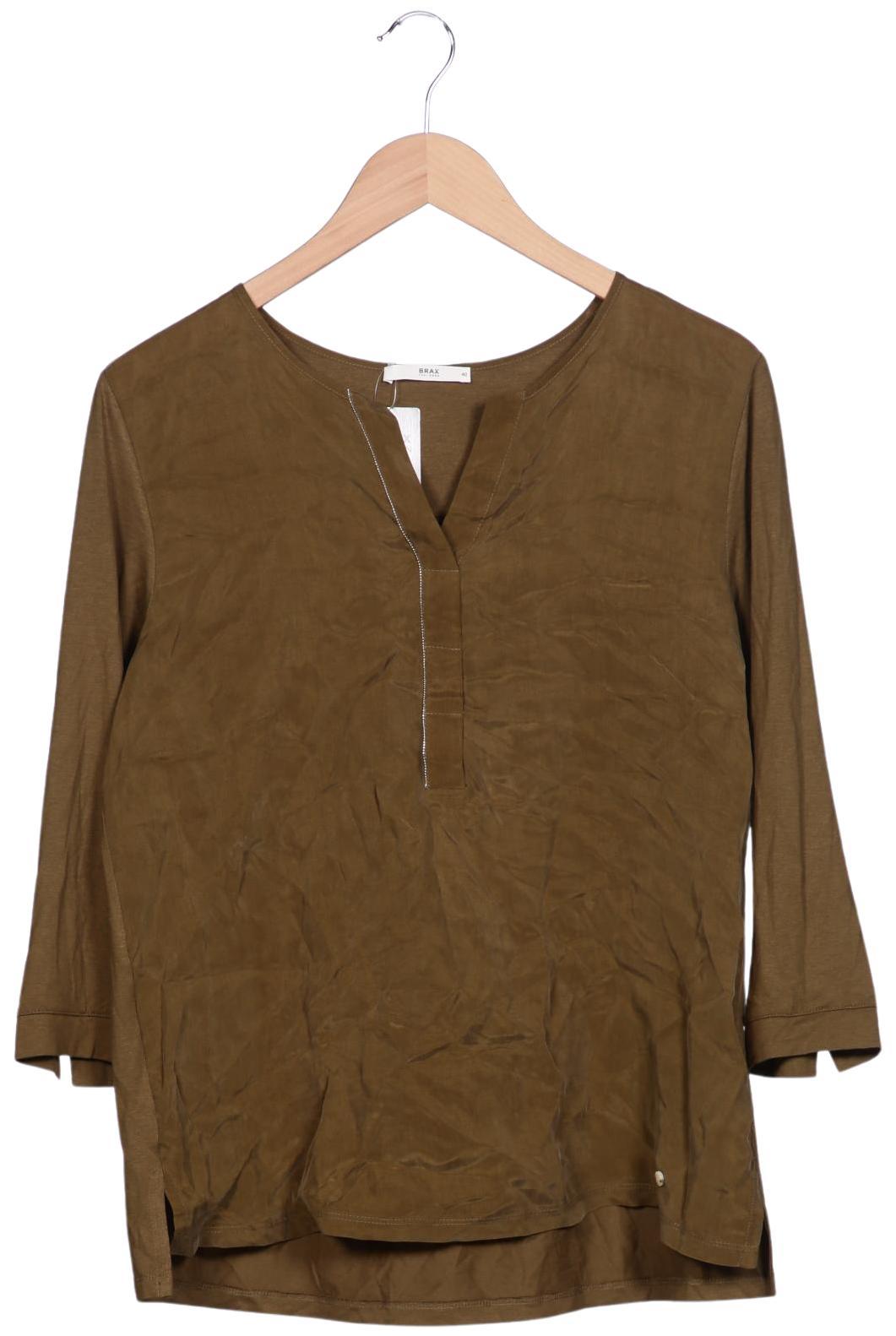

Brax Damen Langarmshirt, braun, Gr. 40