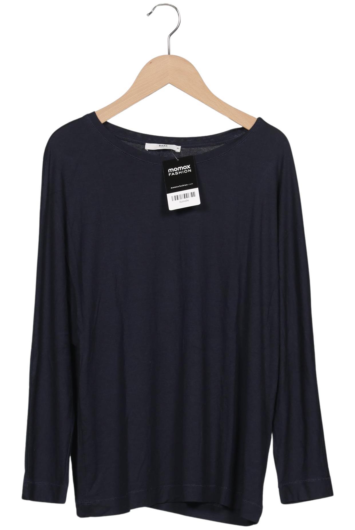 

Brax Damen Langarmshirt, marineblau, Gr. 40