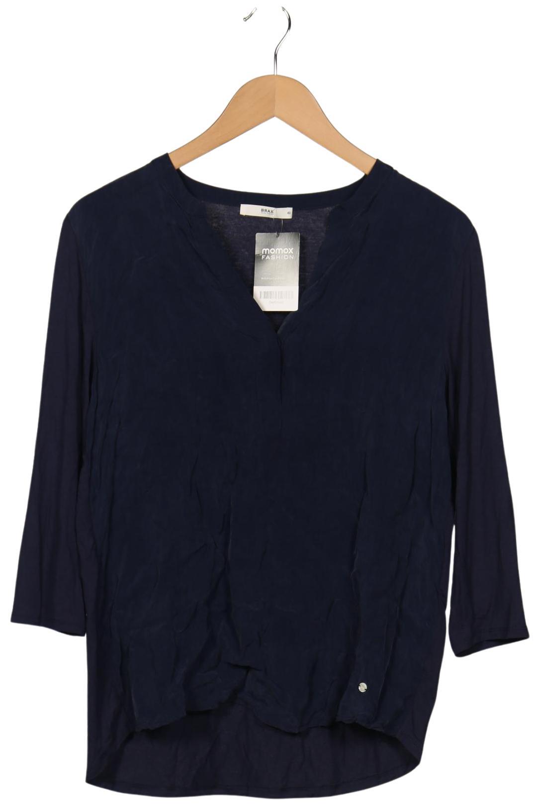 

Brax Damen Langarmshirt, marineblau, Gr. 40