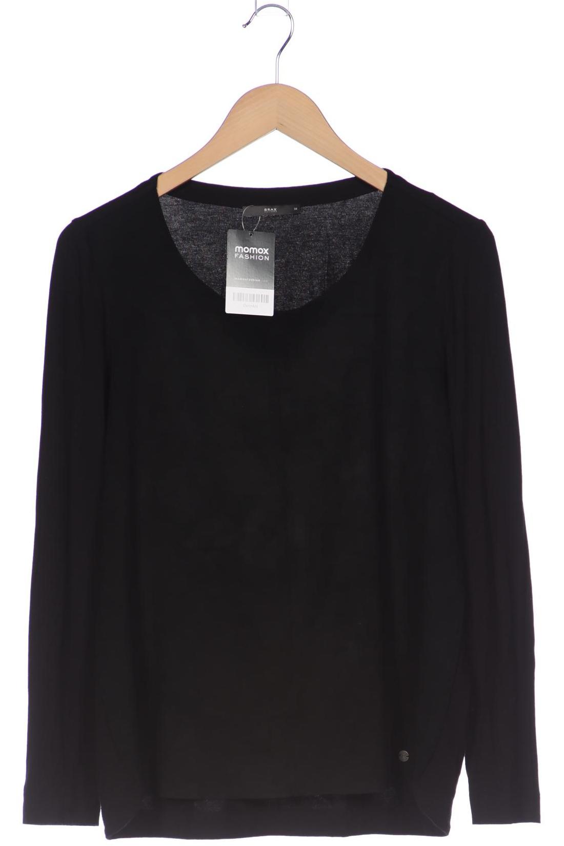 

Brax Damen Langarmshirt, schwarz, Gr. 38