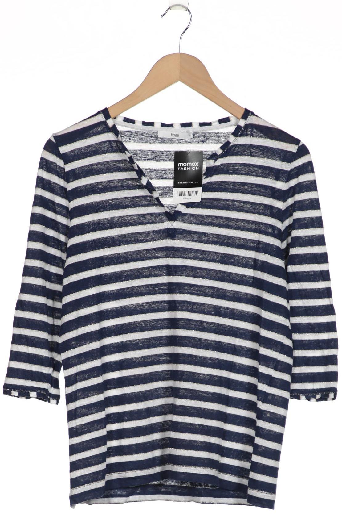 

BRAX Damen Langarmshirt, marineblau