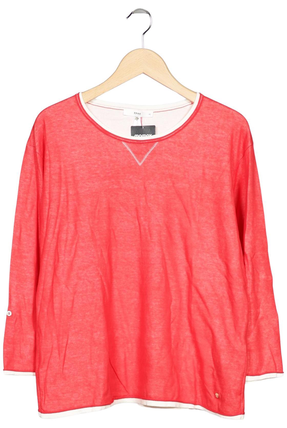

Brax Damen Langarmshirt, rot, Gr. 42