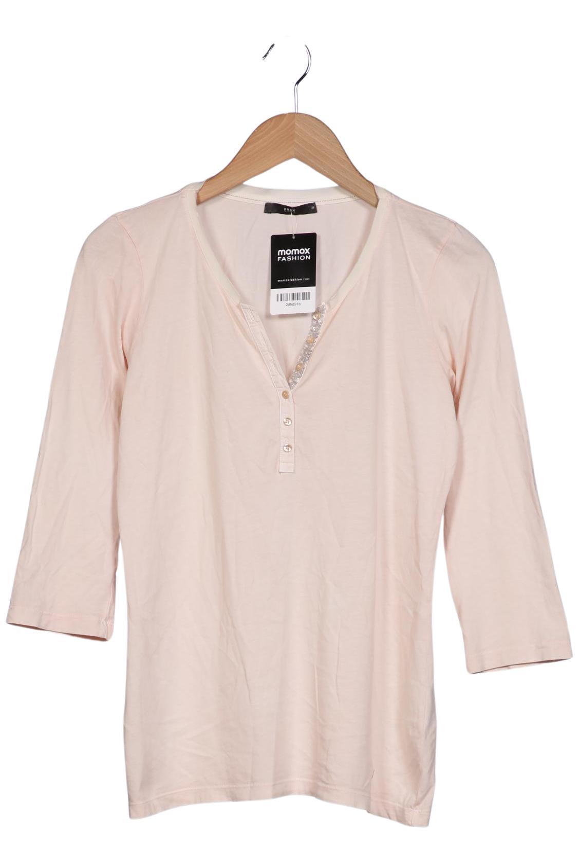 

Brax Damen Langarmshirt, pink, Gr. 38