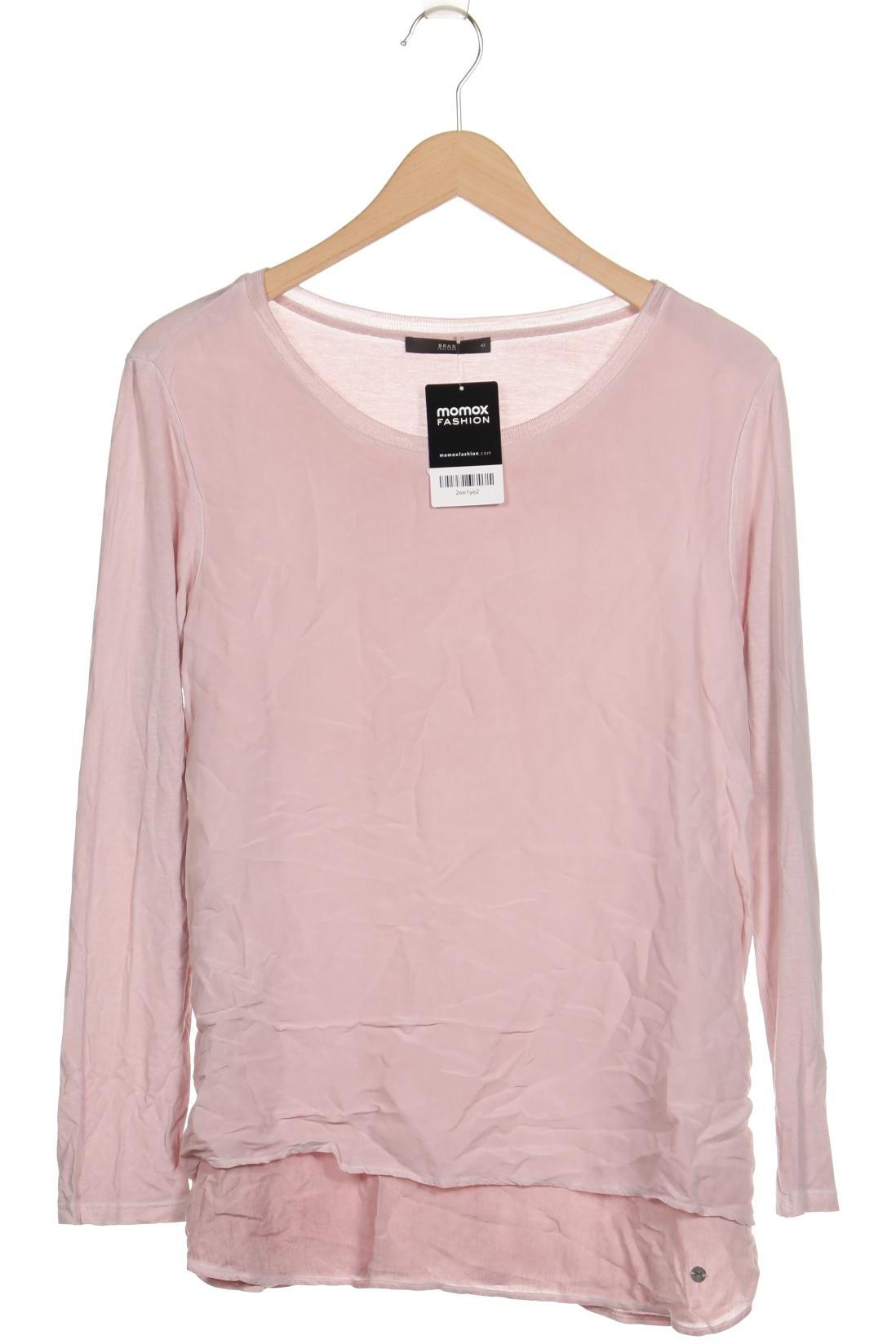 

Brax Damen Langarmshirt, pink, Gr. 42