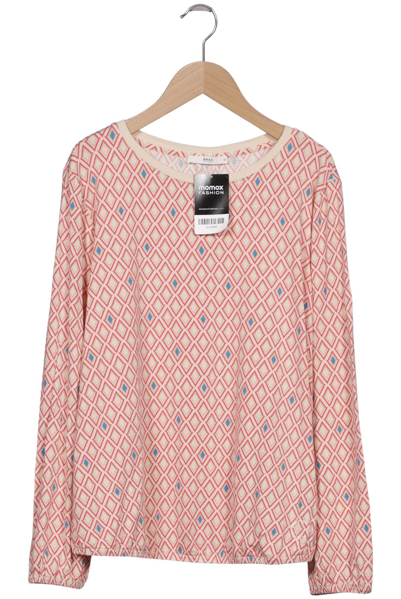 

Brax Damen Langarmshirt, pink, Gr. 38