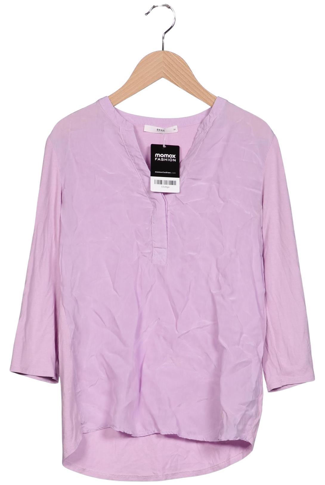 

Brax Damen Langarmshirt, flieder, Gr. 34