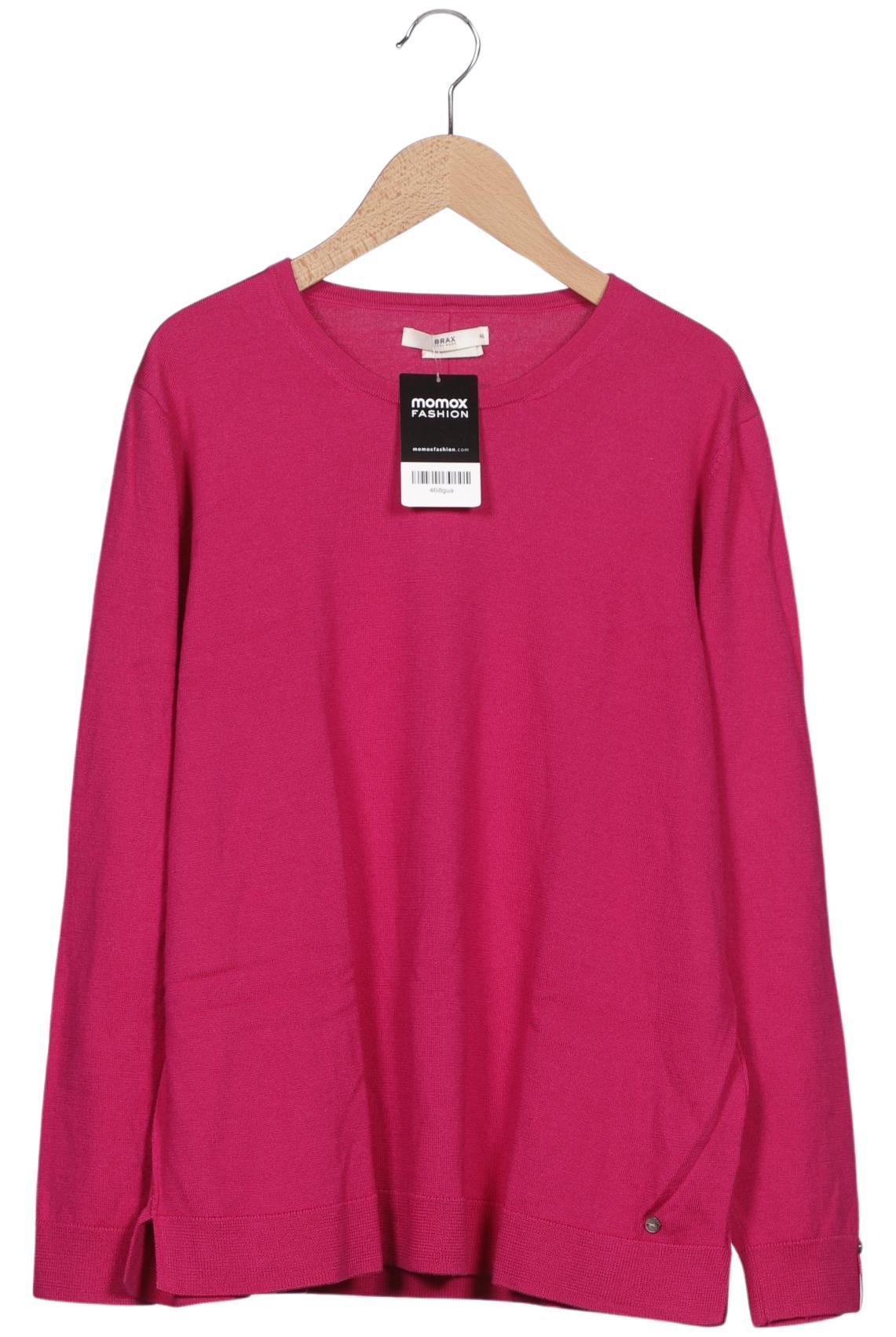 

Brax Damen Langarmshirt, pink, Gr. 46
