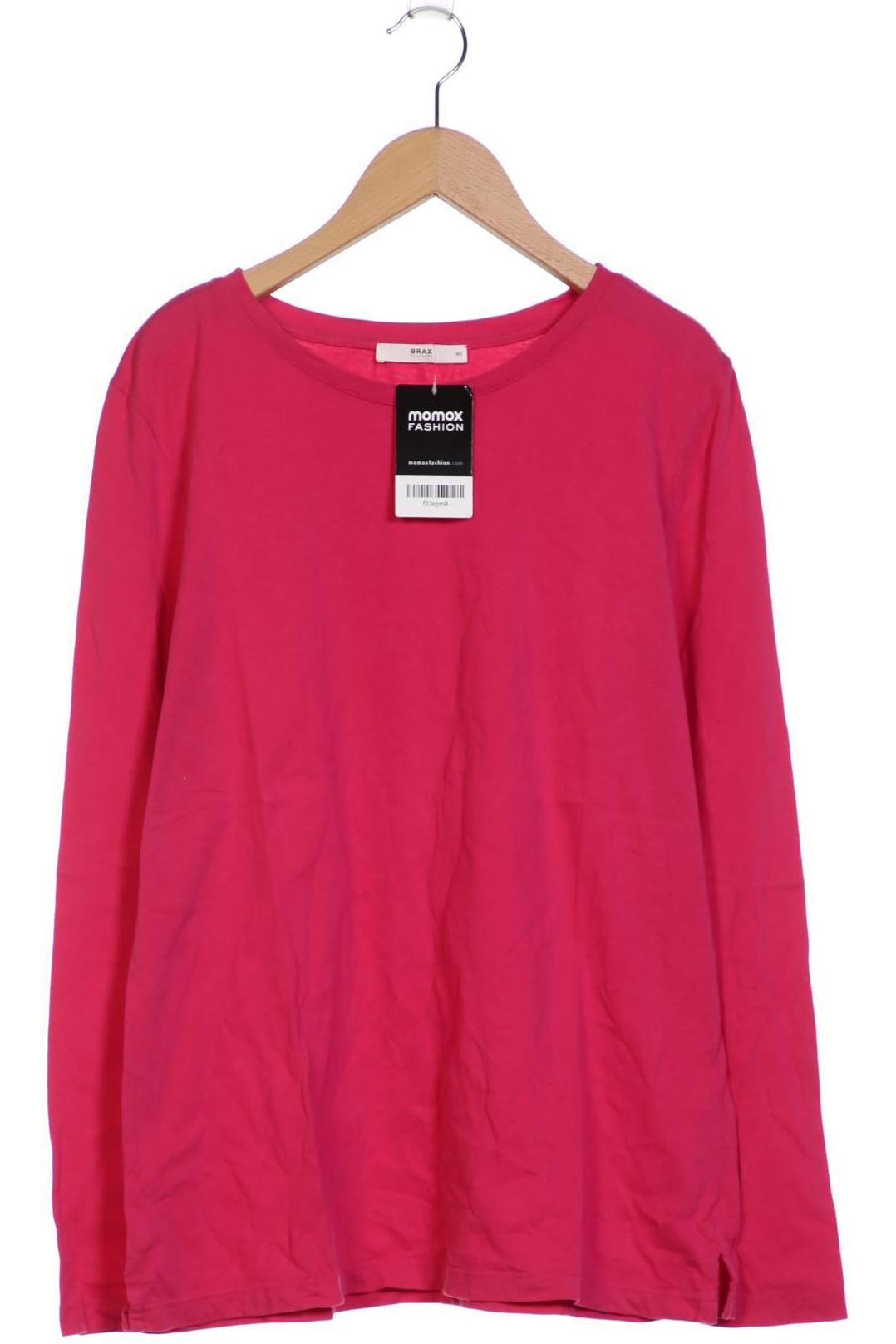 

Brax Damen Langarmshirt, pink, Gr. 40