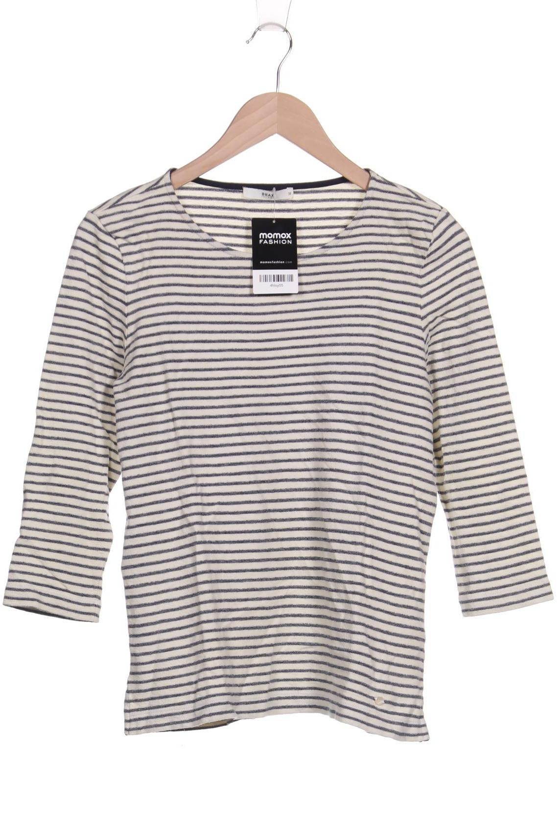 

Brax Damen Langarmshirt, cremeweiß, Gr. 38