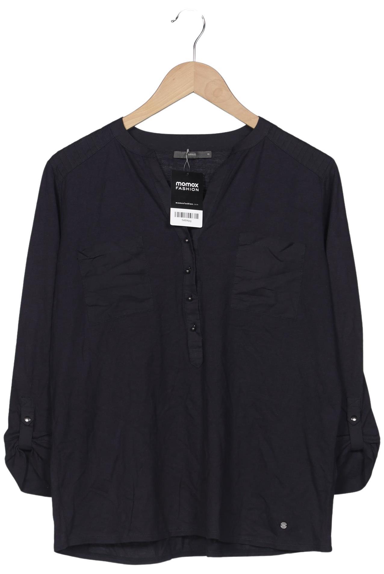 

Brax Damen Langarmshirt, marineblau, Gr. 42