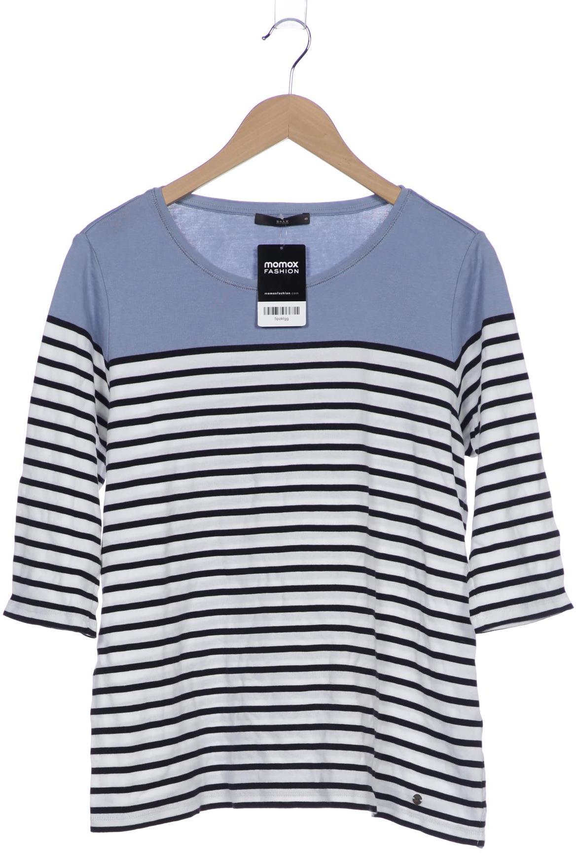 

Brax Damen Langarmshirt, weiß, Gr. 46