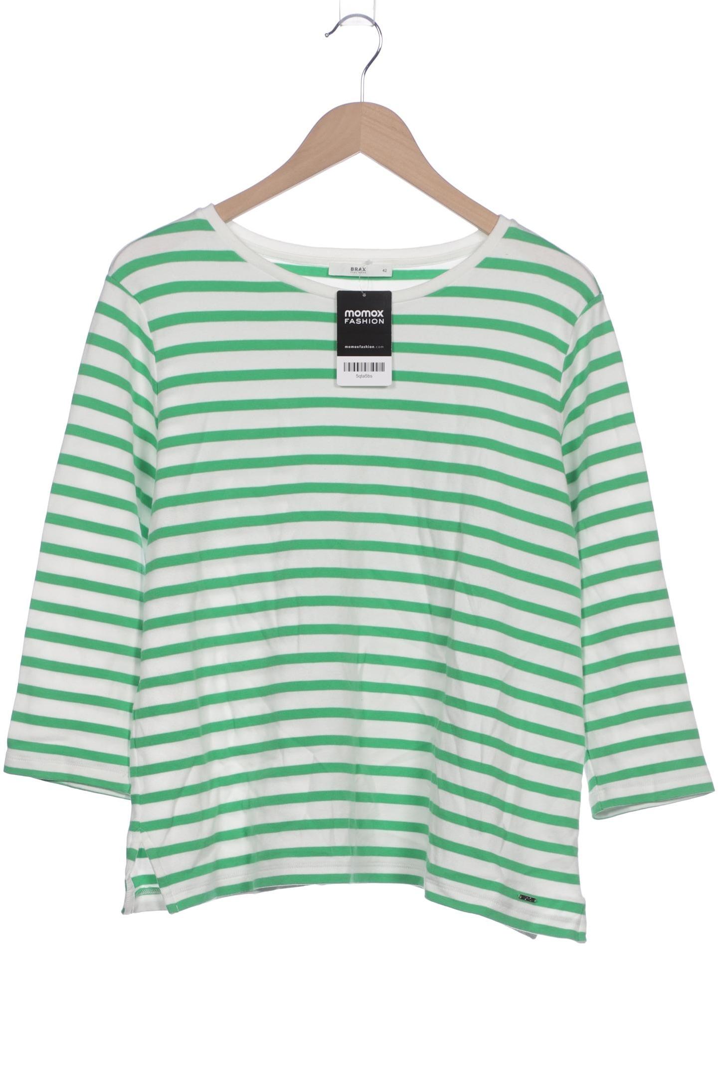 

Brax Damen Langarmshirt, grün, Gr. 42