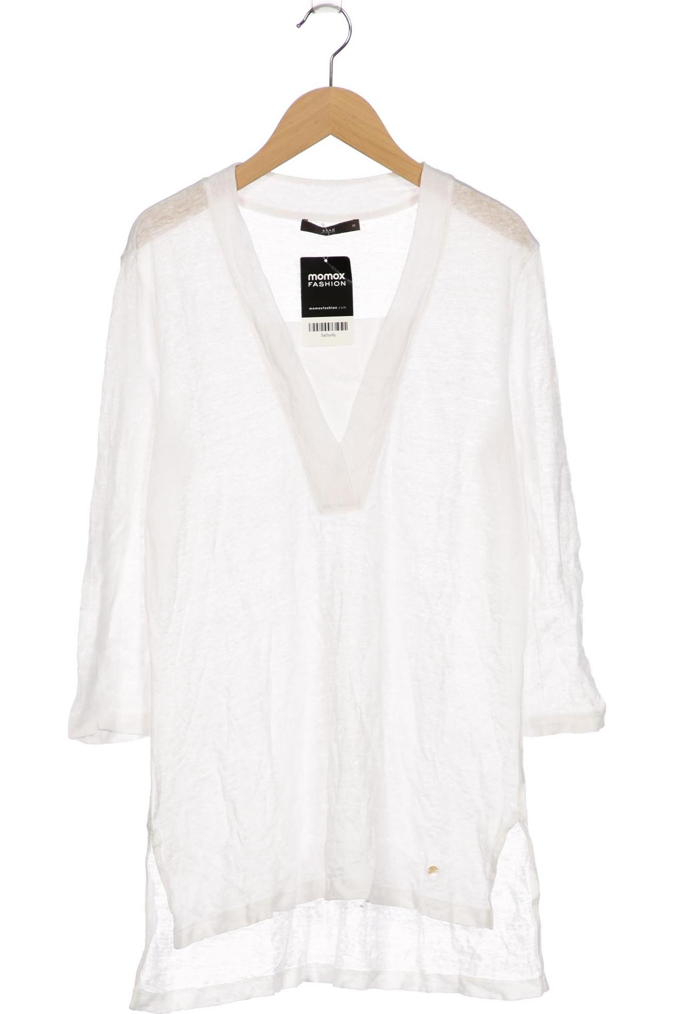 

Brax Damen Langarmshirt, weiß, Gr. 38