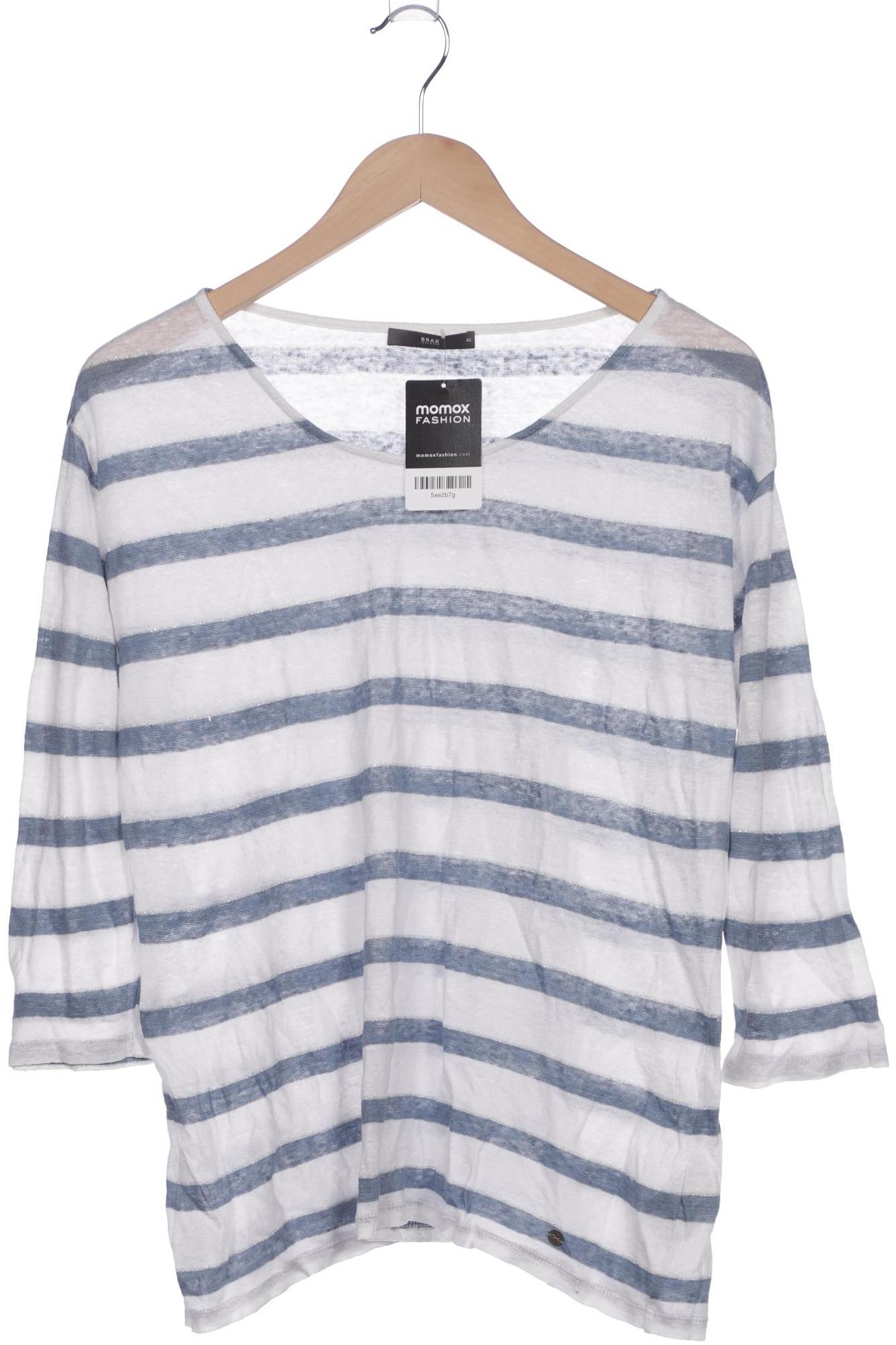 

Brax Damen Langarmshirt, hellblau, Gr. 42