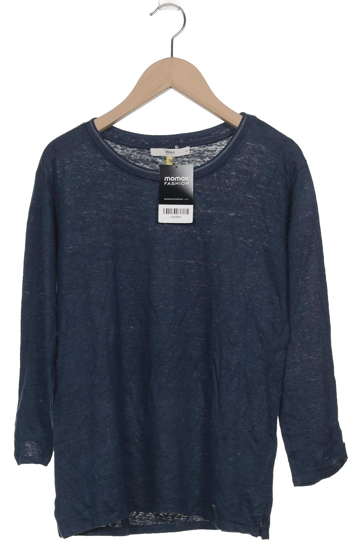 

Brax Damen Langarmshirt, marineblau, Gr. 36
