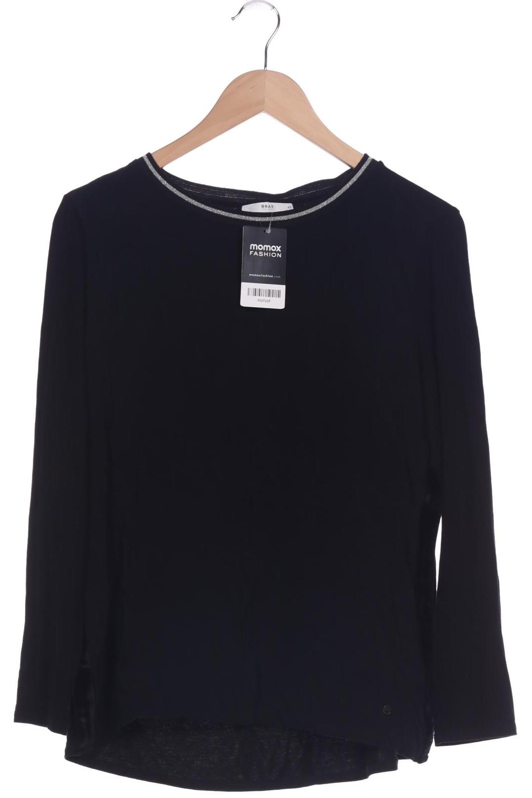 

Brax Damen Langarmshirt, schwarz, Gr. 42