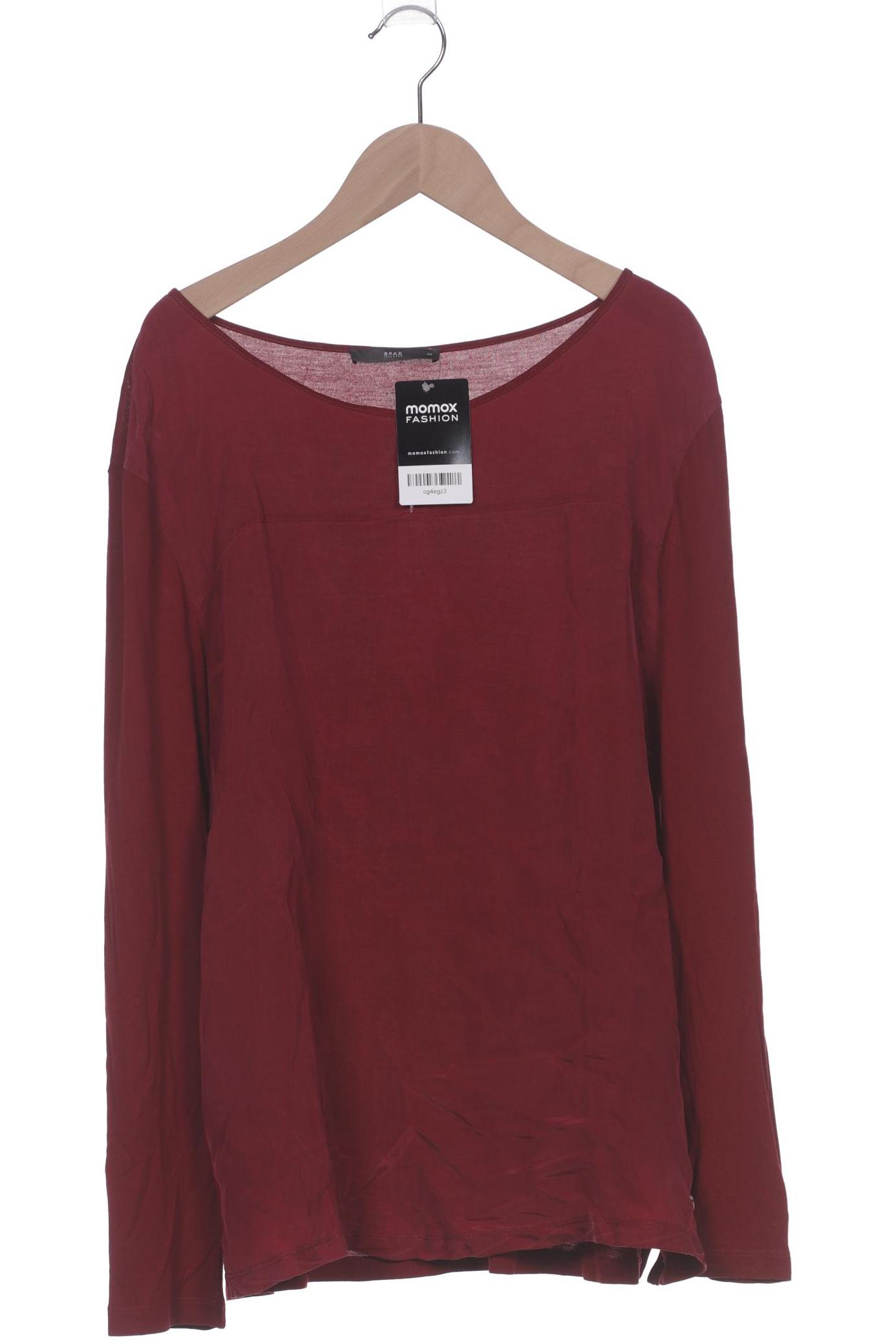 

Brax Damen Langarmshirt, bordeaux, Gr. 44