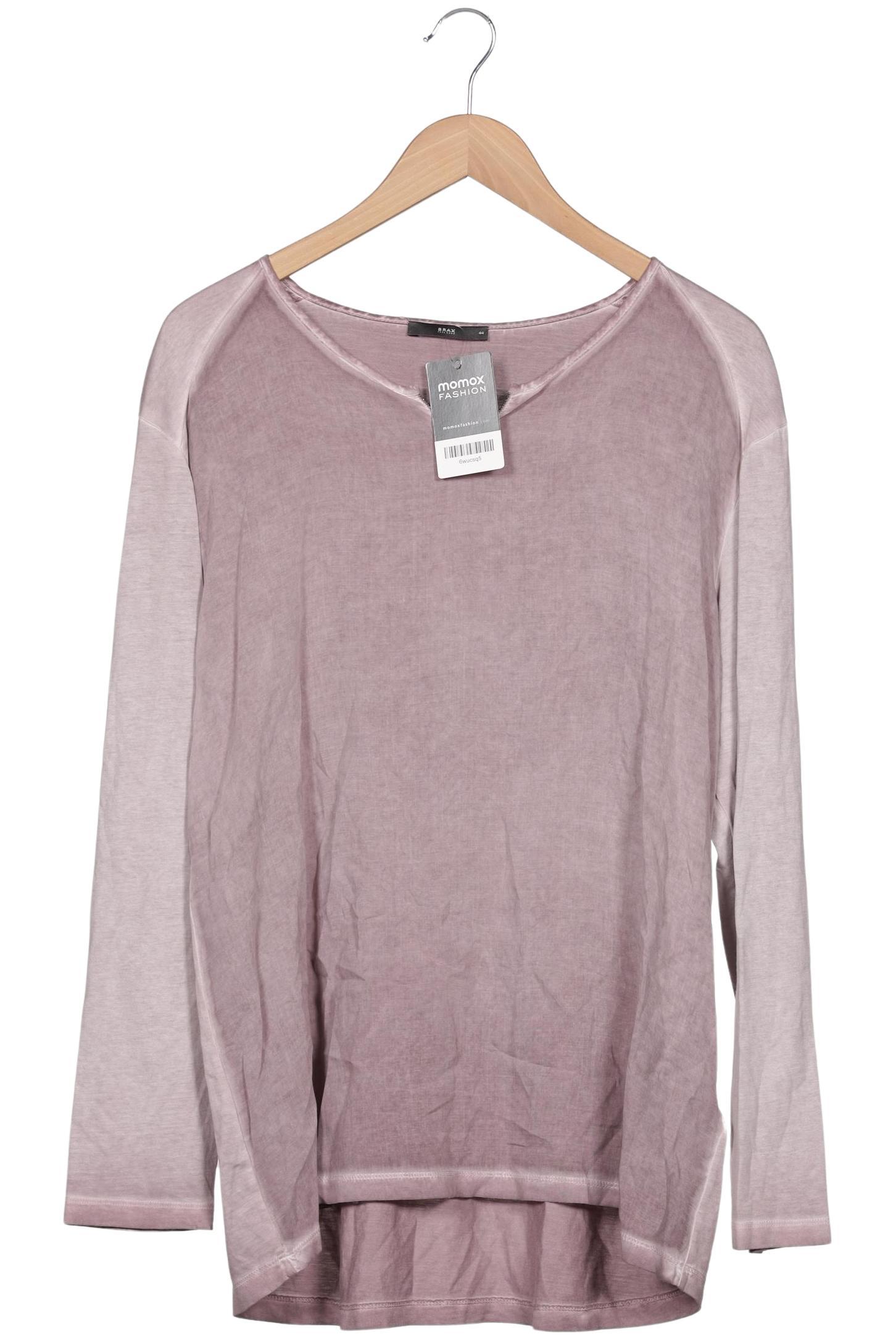 

Brax Damen Langarmshirt, flieder, Gr. 44