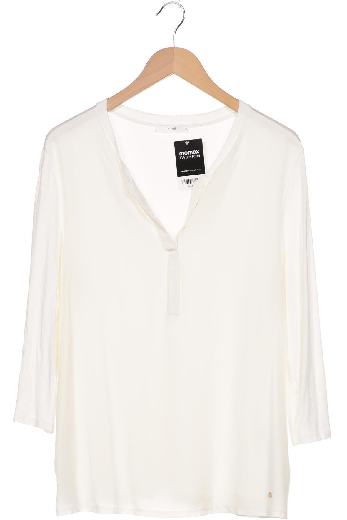 

BRAX Damen Langarmshirt, weiß