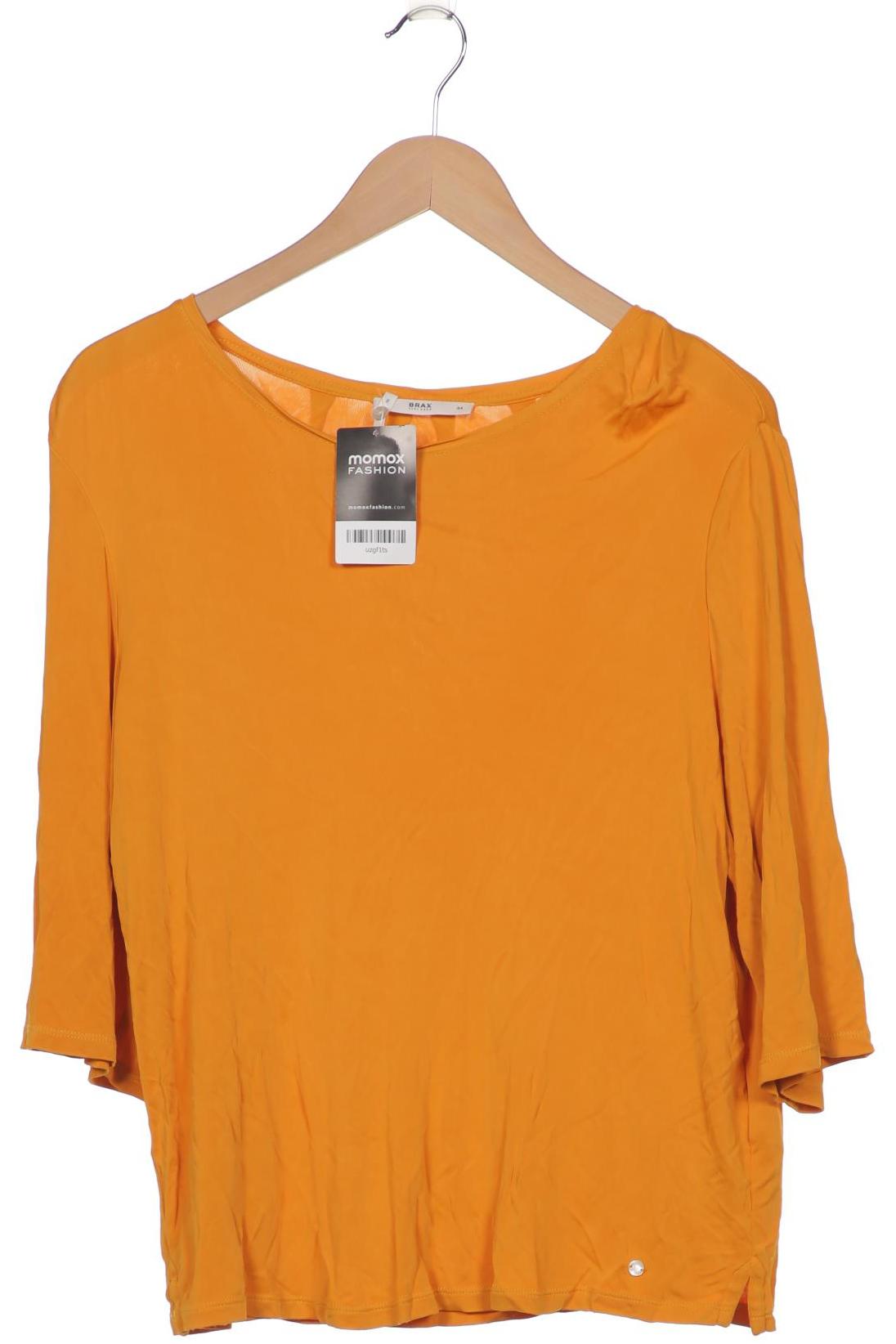 

Brax Damen Langarmshirt, orange, Gr. 44