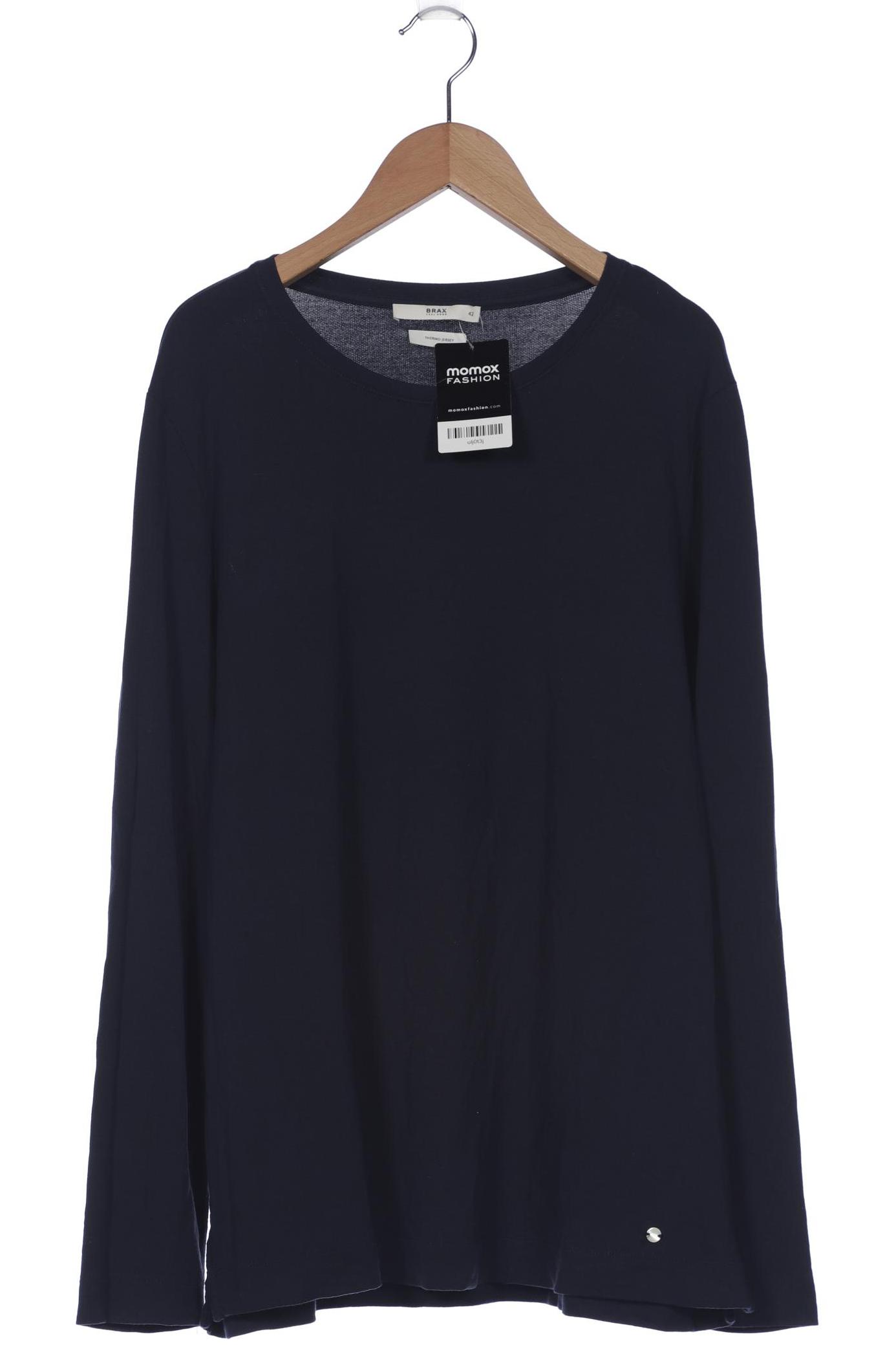 

BRAX Damen Langarmshirt, marineblau